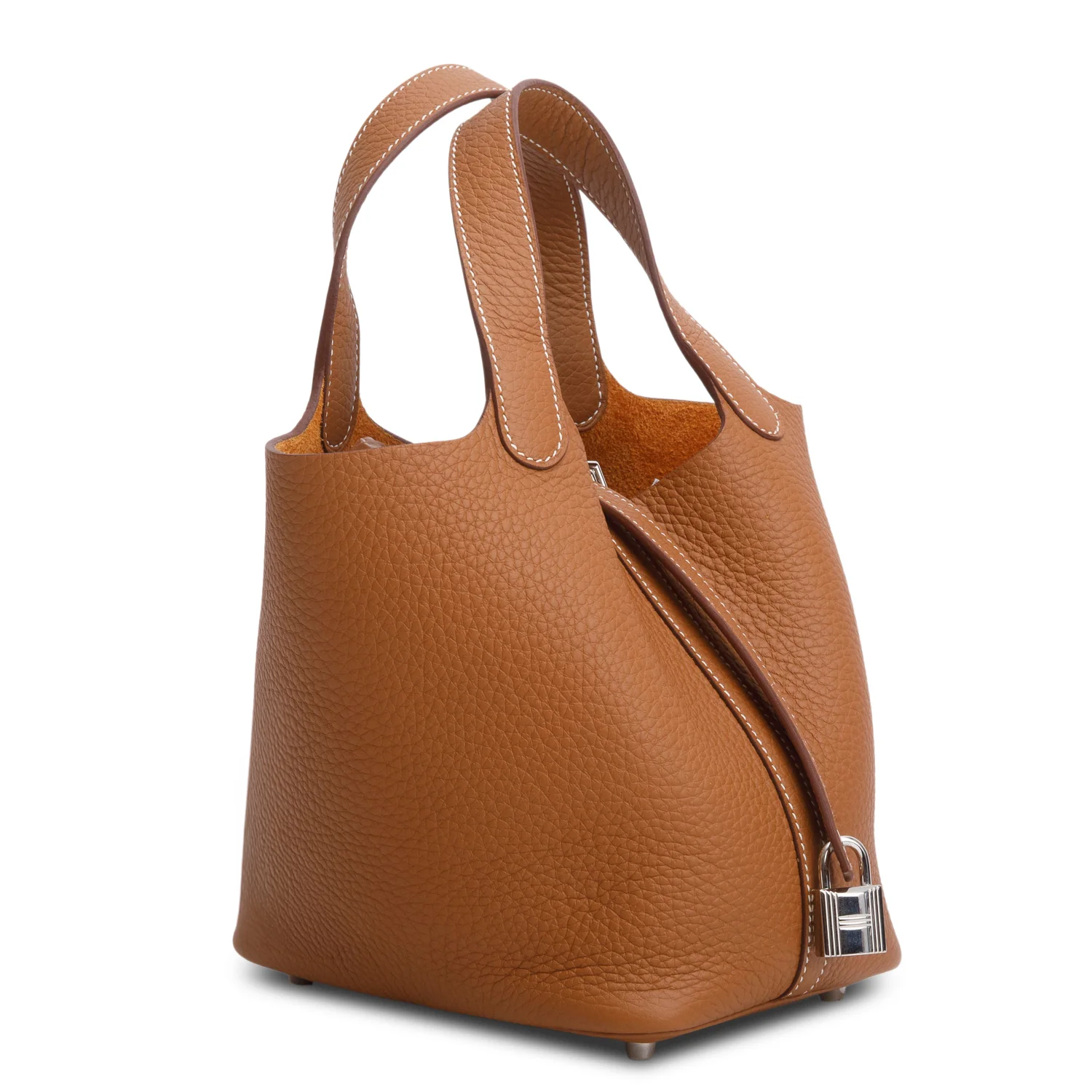 Hermes 2025 Gold Taurillon Clemence Picotin Lock 18 w/ Box & Receipt - Image 3