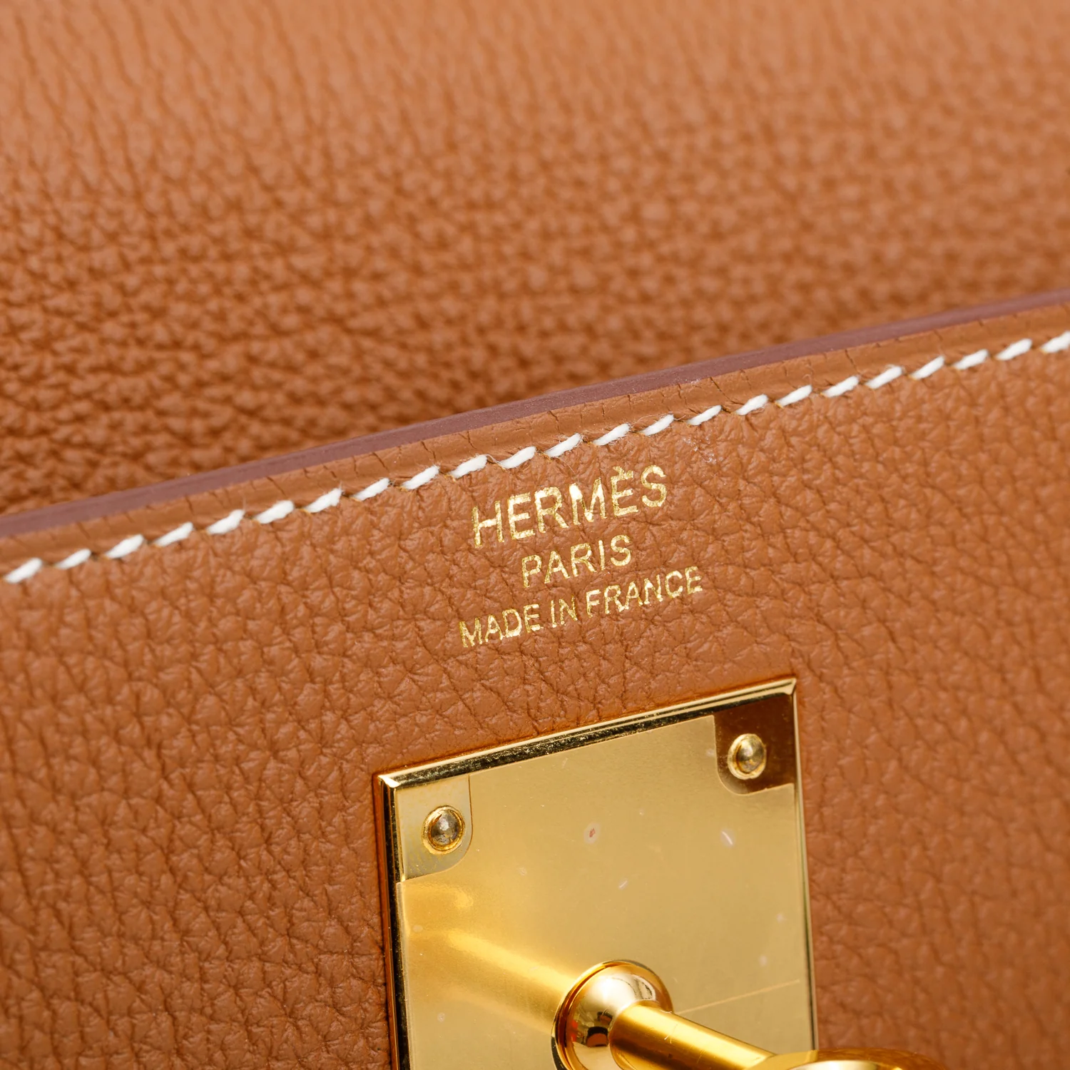Hermes 2025 Gold Togo Kelly II Retourne 28 w/ Box & Strap - Image 9