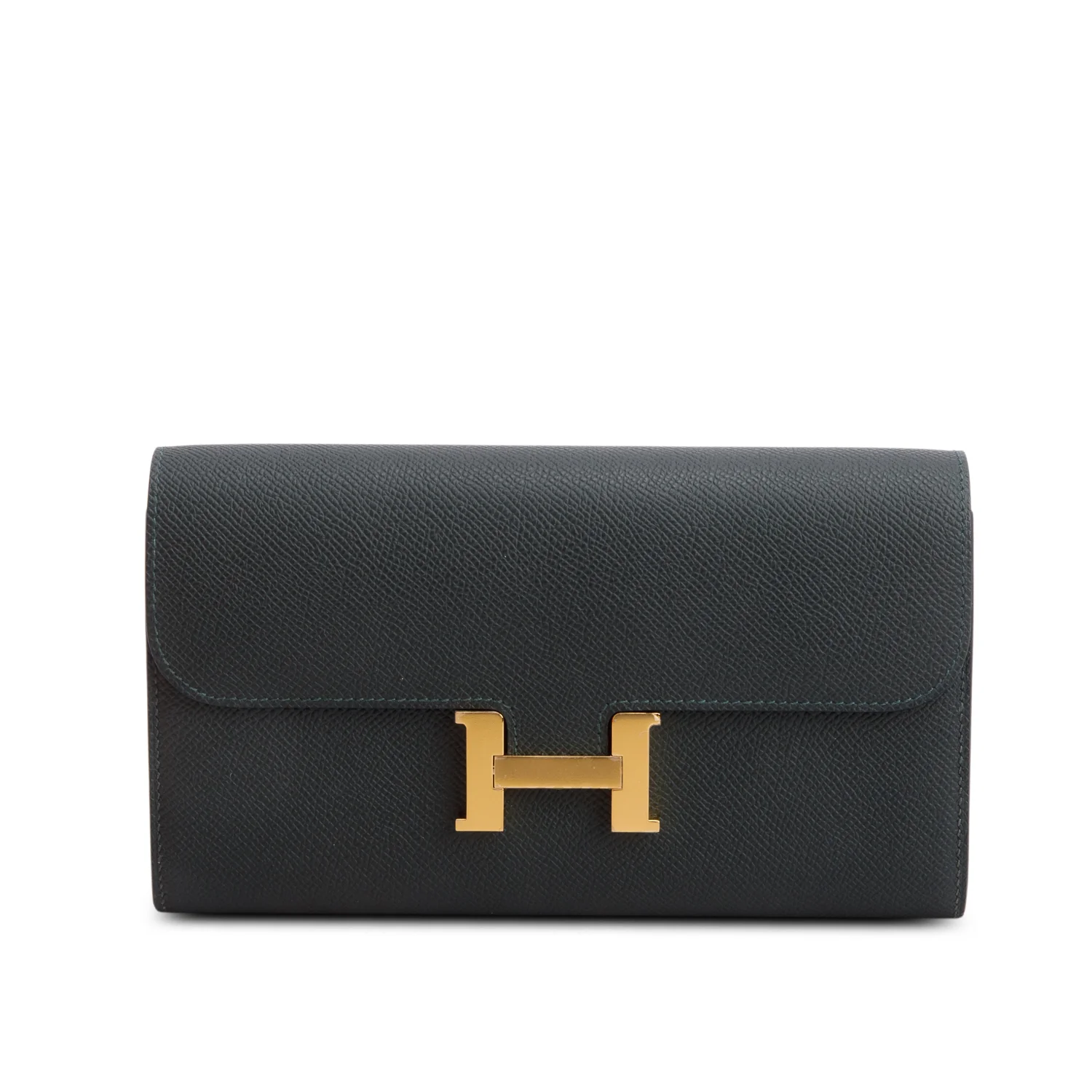 Hermes 2025 Gris Misty Epsom Leather Constance to Go w/ Strap & Box - Image 3
