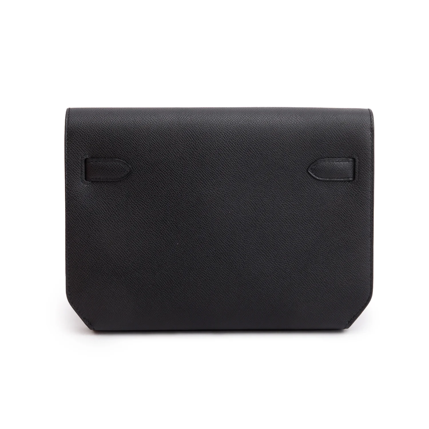 Hermes 2025 Noir Togo Kelly Depeches 25 Pouch w/ Box - Image 5
