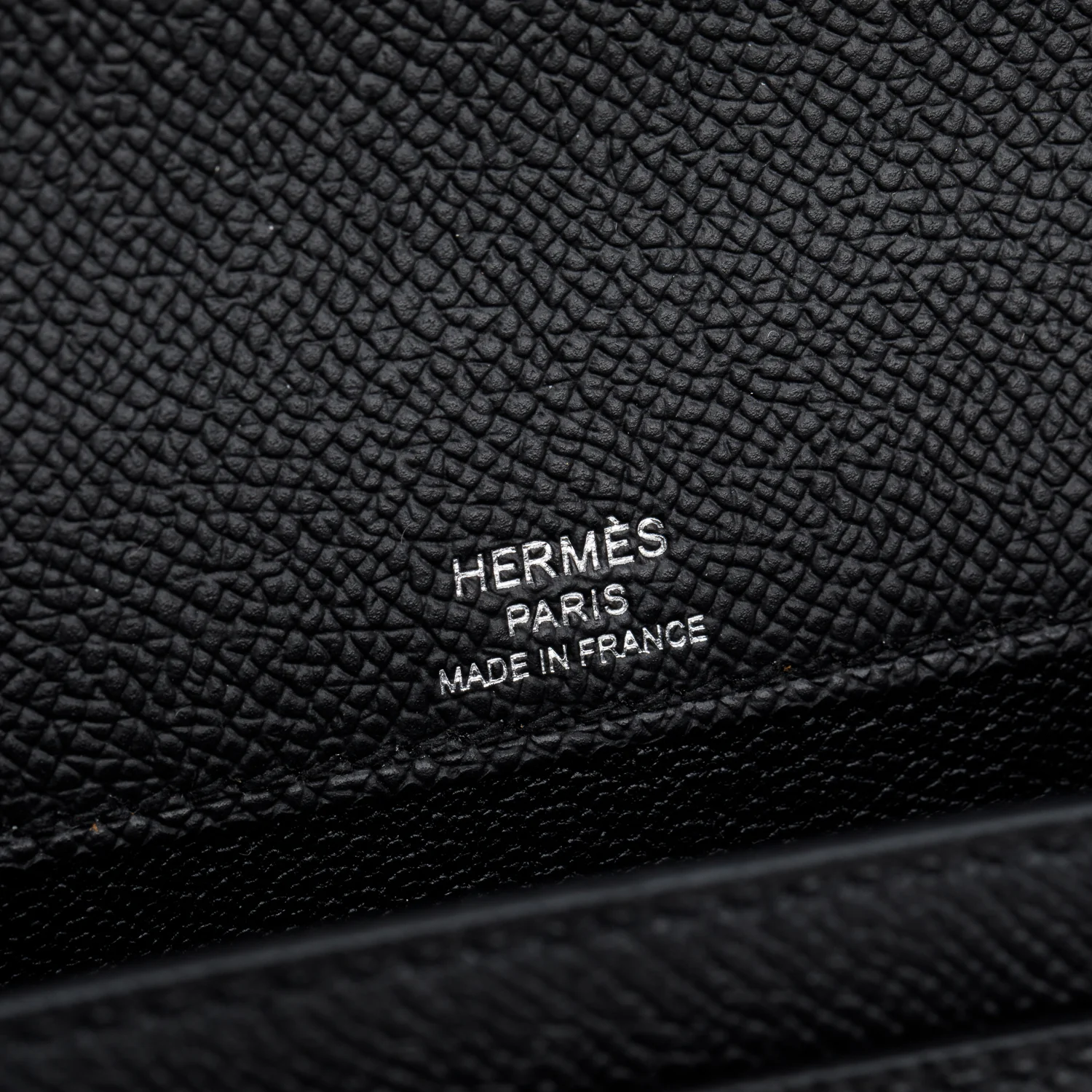Hermes 2025 Noir Togo Kelly Depeches 25 Pouch w/ Box - Image 9