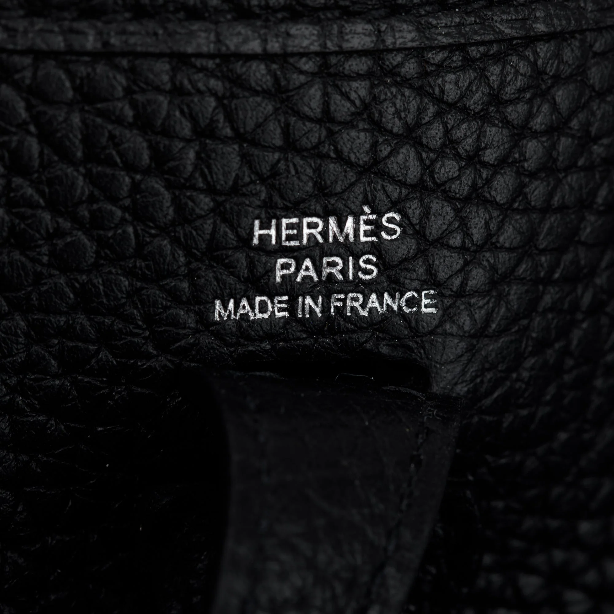 Hermes Black Noir Taurilon Clemence Amazone Evelyne TPM 16 w/ Box - Image 9