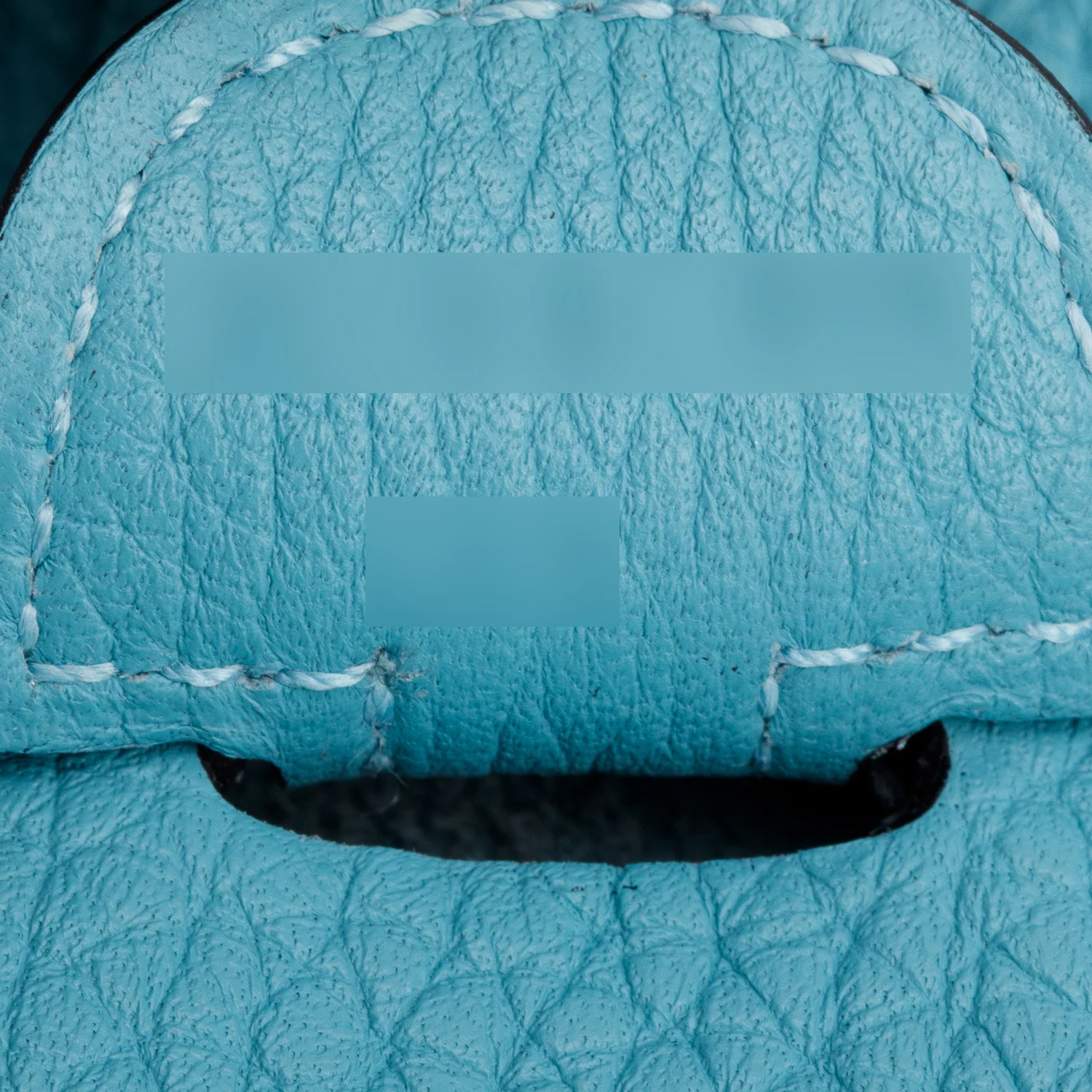 Hermes Bleu Atoil Taurillon Clemence Evelyne III 29 Bag w/ Box & Receipt - Image 11