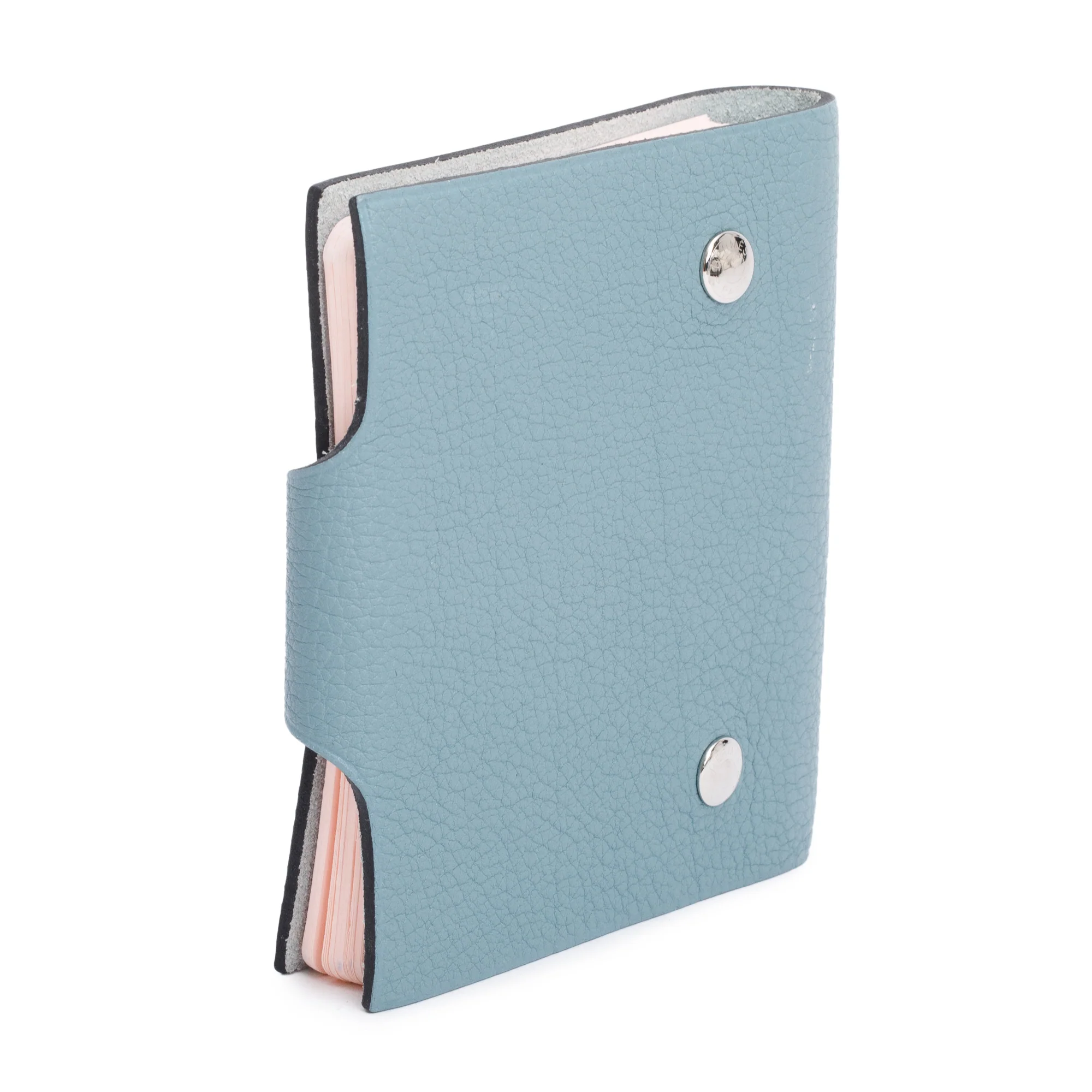 Hermes Blue Togo Ulysse Mini Notebook Cover with 4 Mini Notebook Refills - Image 5