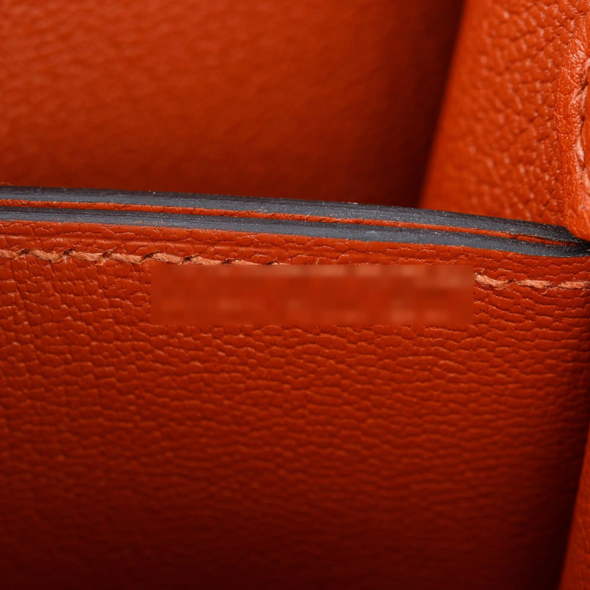 Hermes Brique Caramel Evercolor Leather Mini Sac Roulis 18 - Image 8