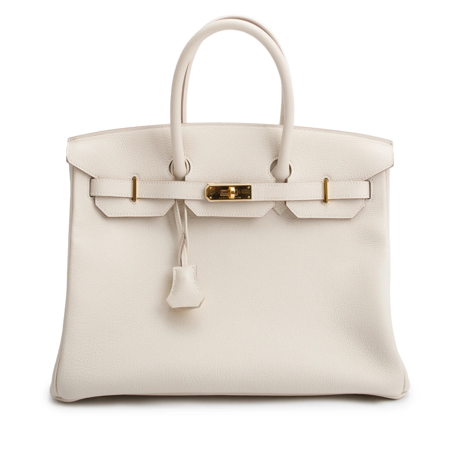 Hermes Craie Togo Birkin 35 w/ Box & Receipt
