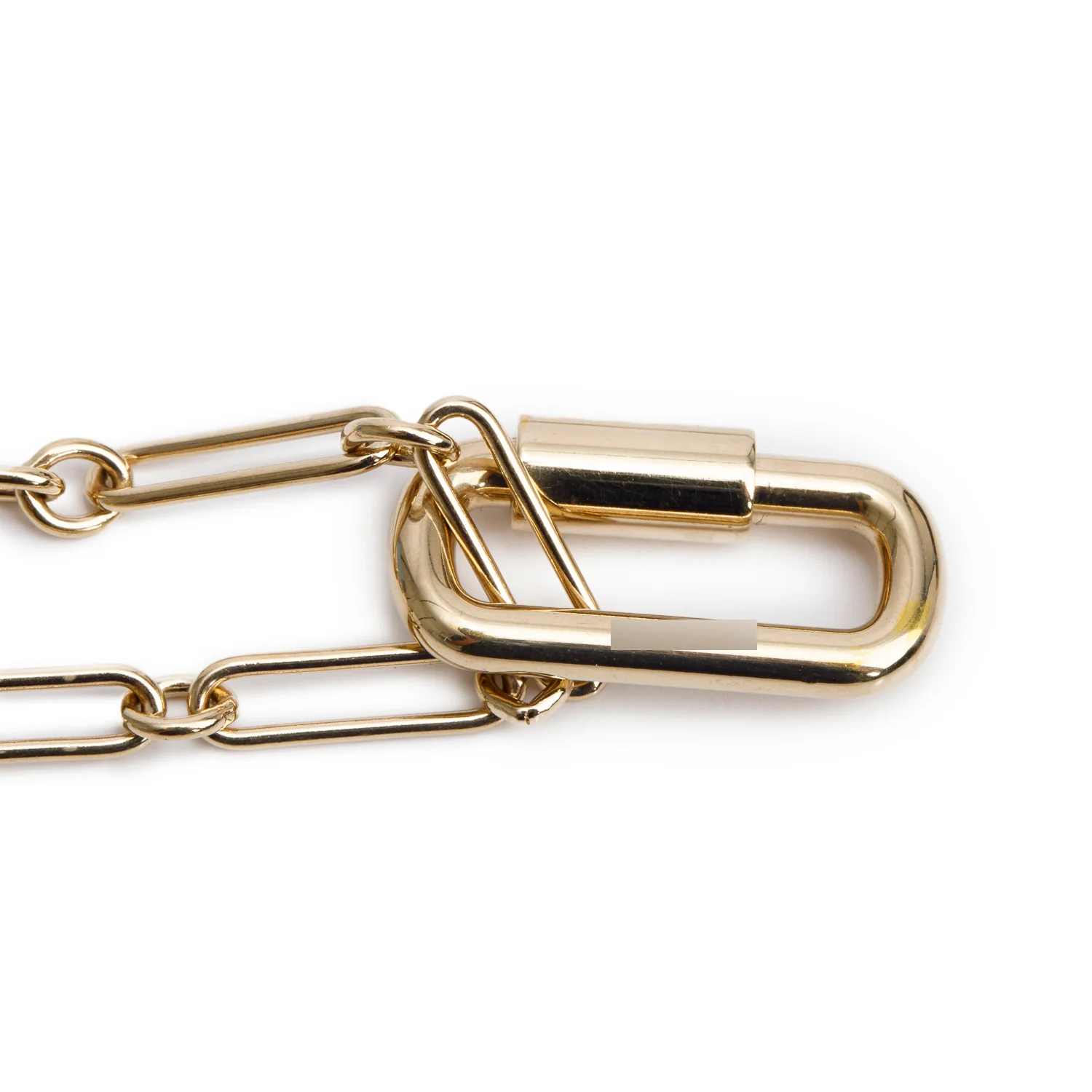 Hermes Gold-Plated Curiosite Long Necklace - Image 4