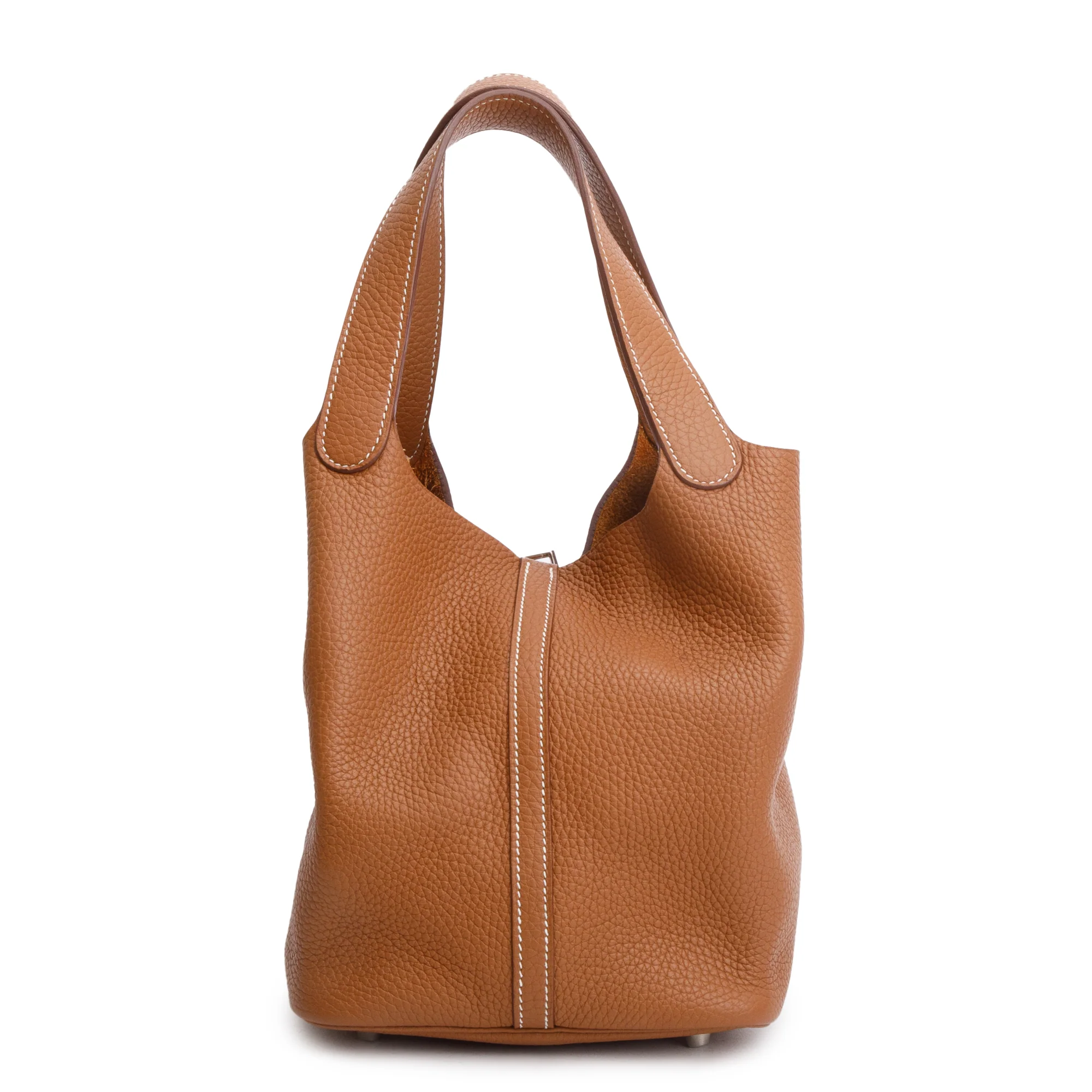 Hermes Gold Taurillon Clemence Picotin Lock 22 - Image 3