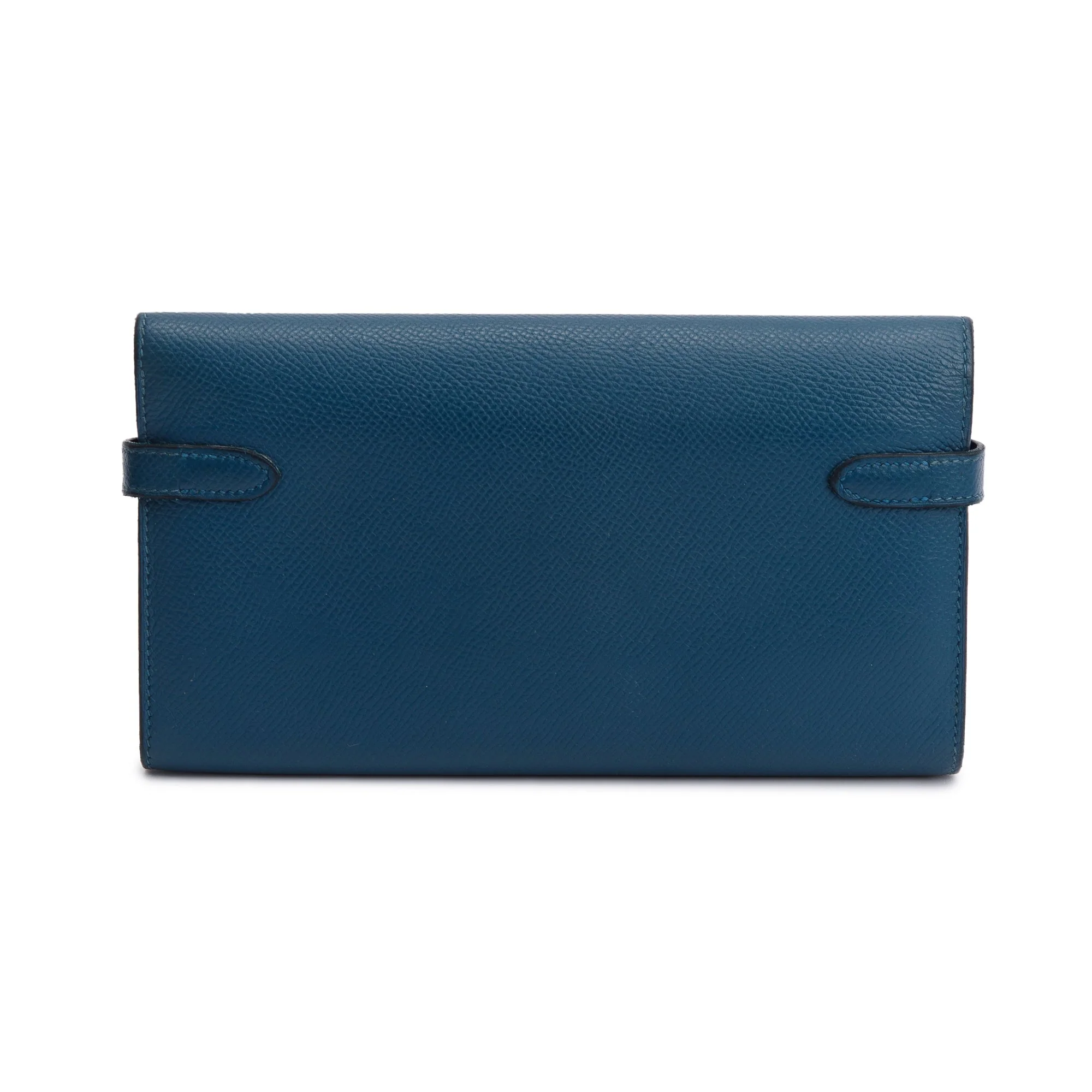 Hermes Malachite Epsom Leather Classic Kelly Longue Wallet - Image 3