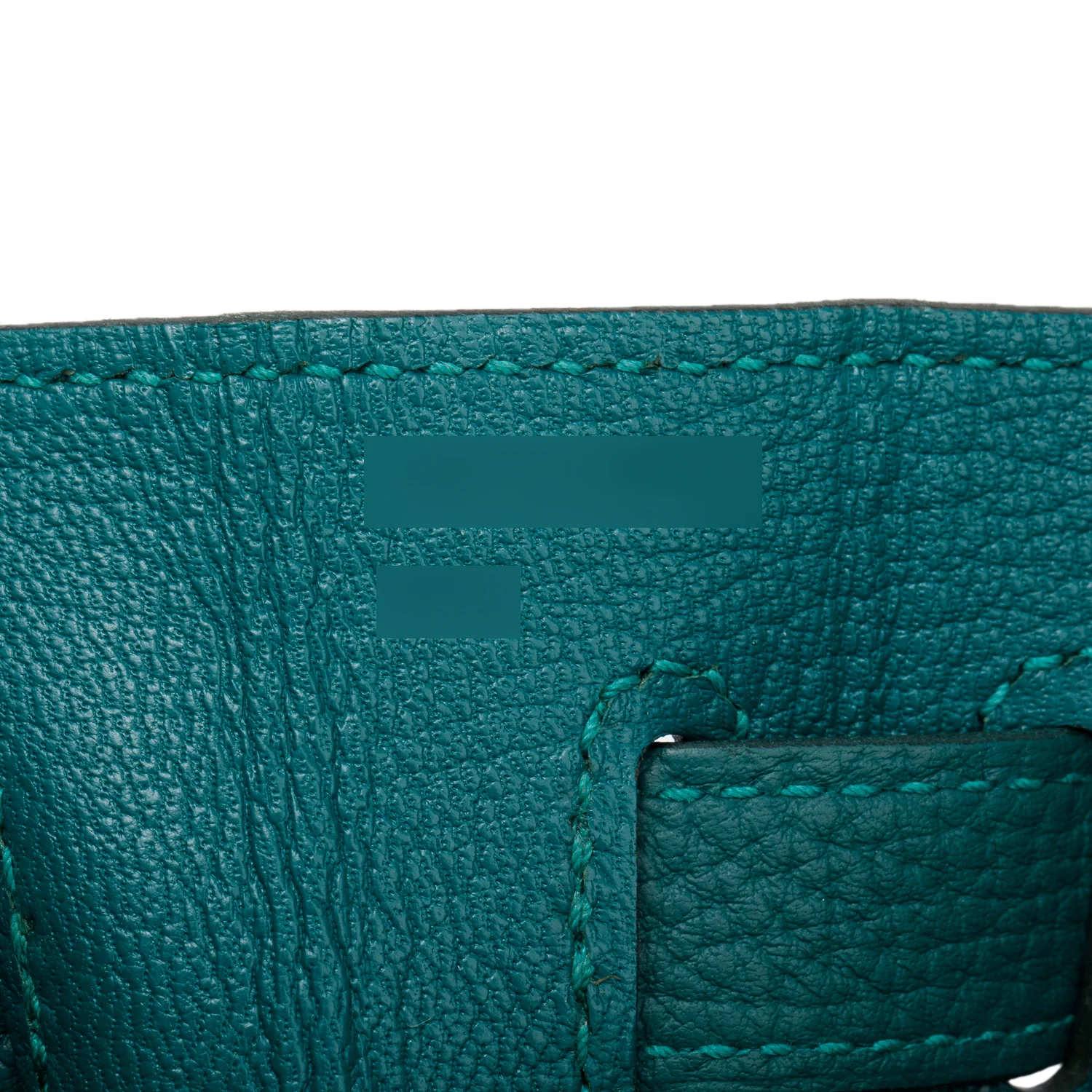 Hermes Malachite Togo Kelly Retourne 35 w/ Strap & Box - Image 11