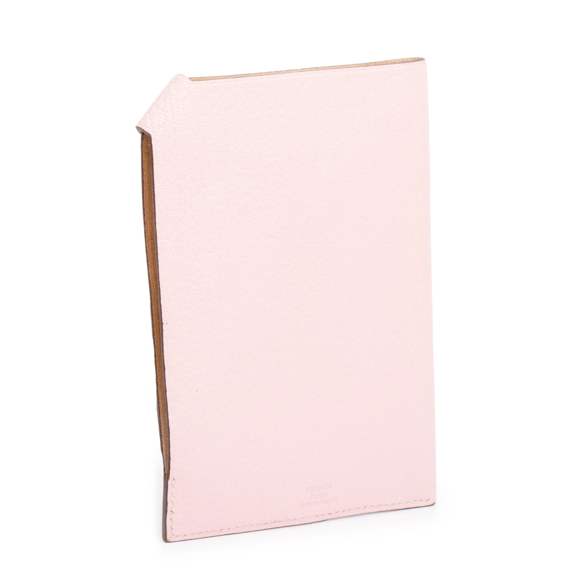 Hermes Mauve Sylvestre Chevre Mysore Tarmac PM Passport Holder - Image 4