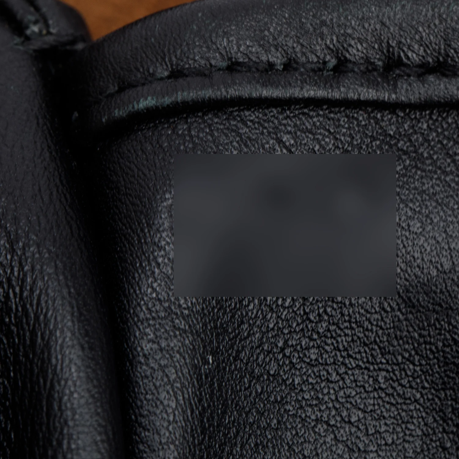 Hermes Noir Sikkim Leather Barda 35 w/ Box - Image 8