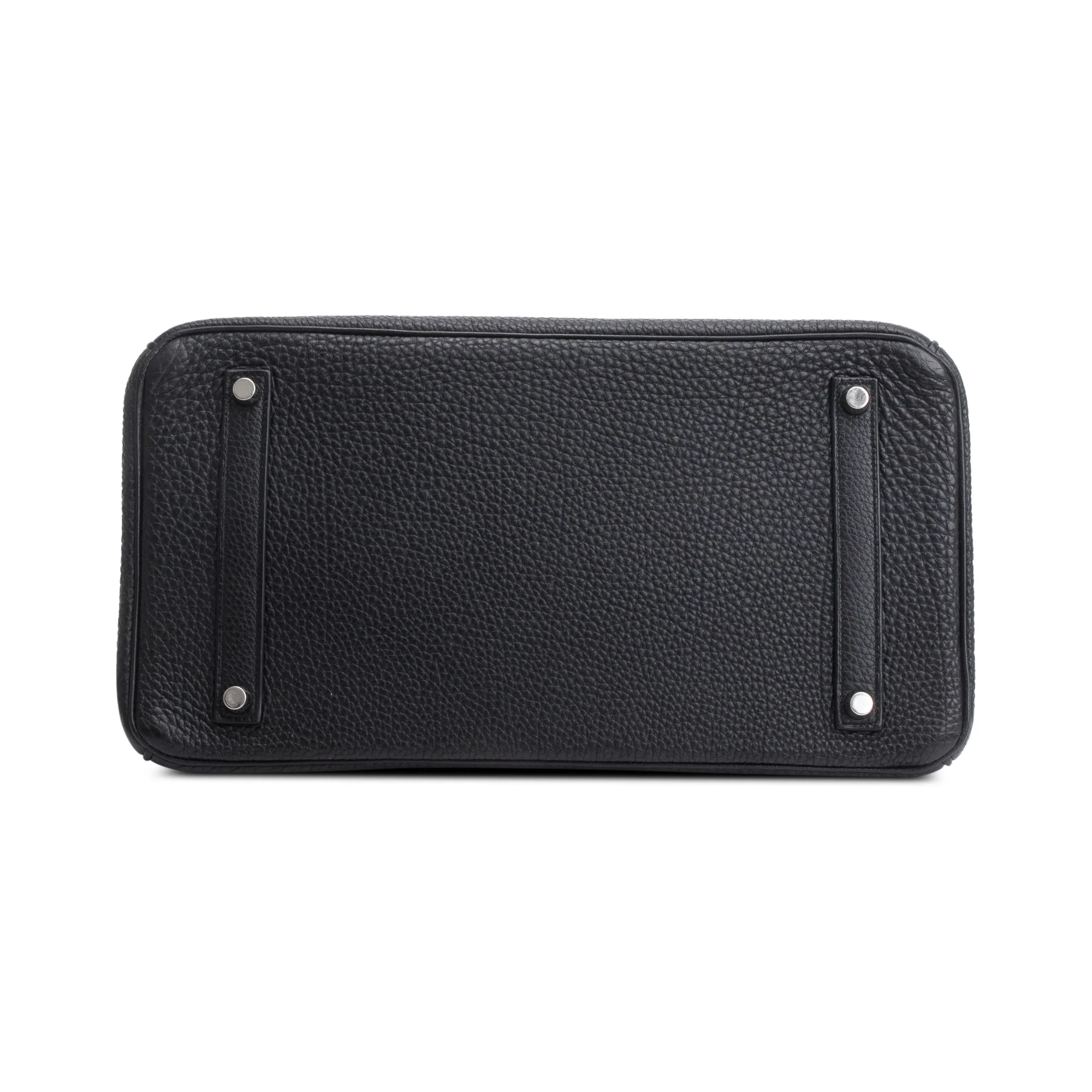 Hermes Noir Taurillon Clemence Birkin 35 - Image 5