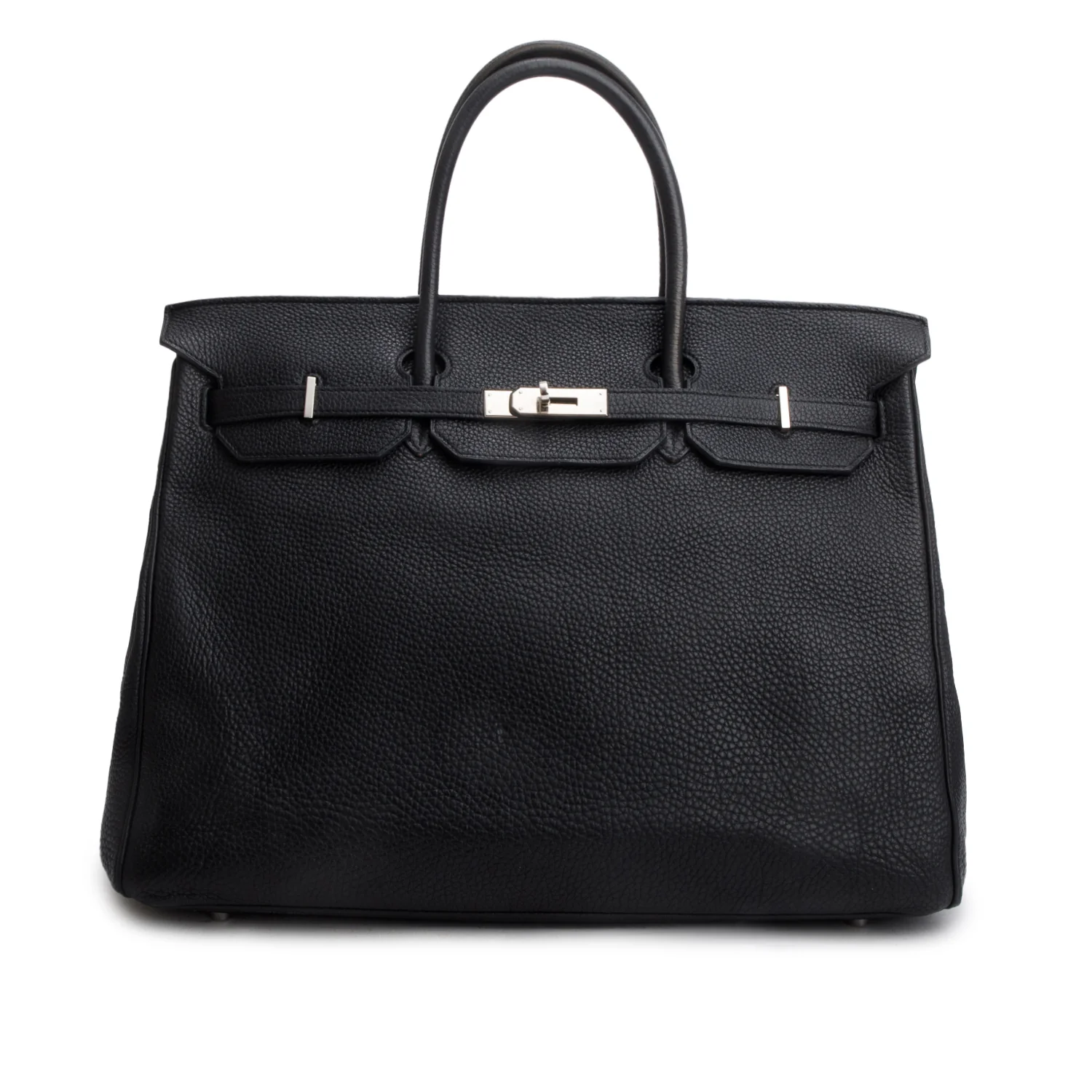 Hermes Noir Togo Birkin 40 w/ Box