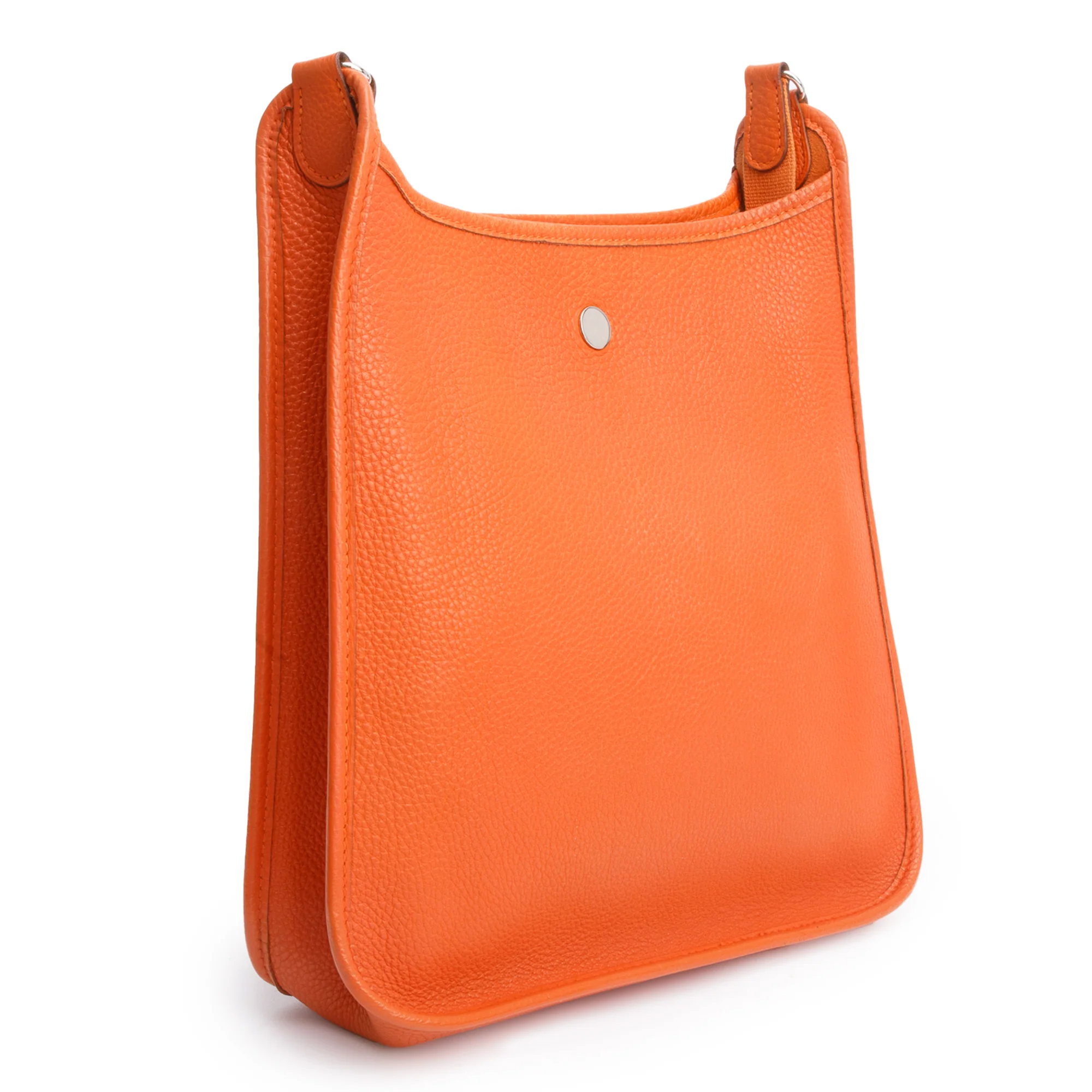 Hermes Orange Epsom Leather Vespa PM Bag - Image 6