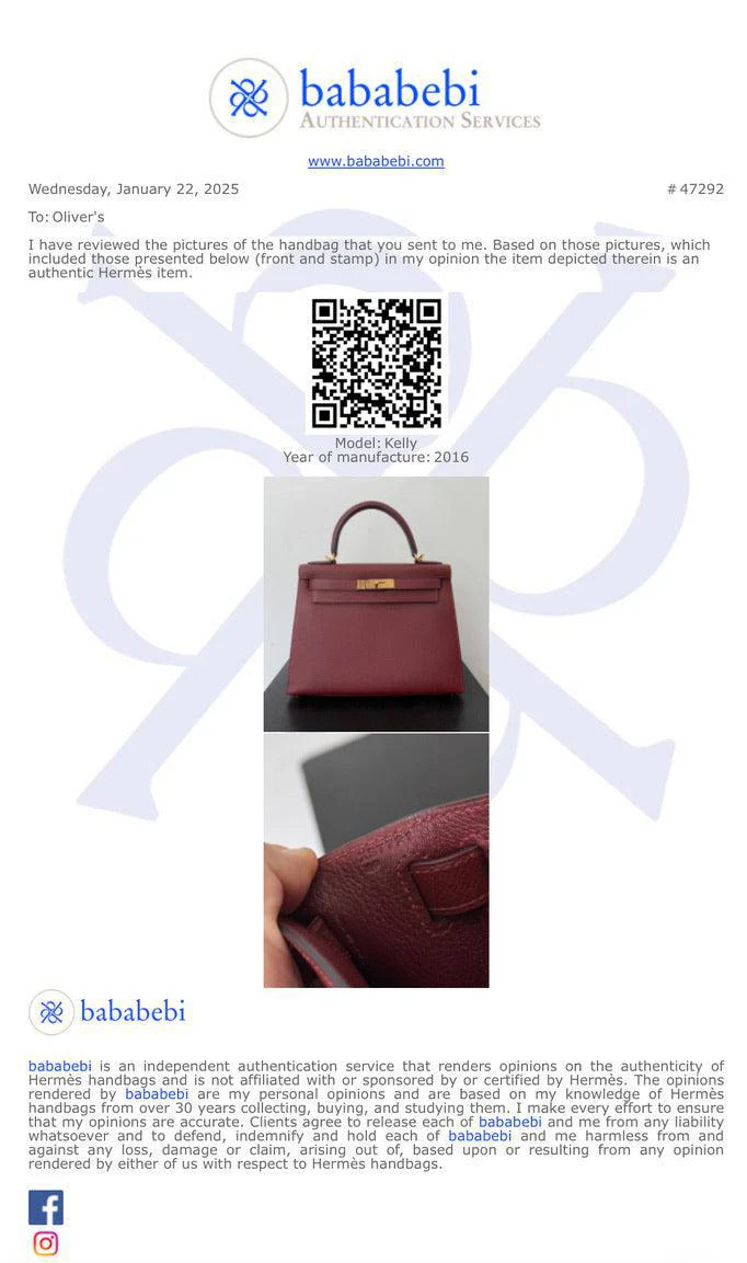 Hermes Rouge H Veau Epsom Kelly II Sellier 28 w/ Strap - Image 10