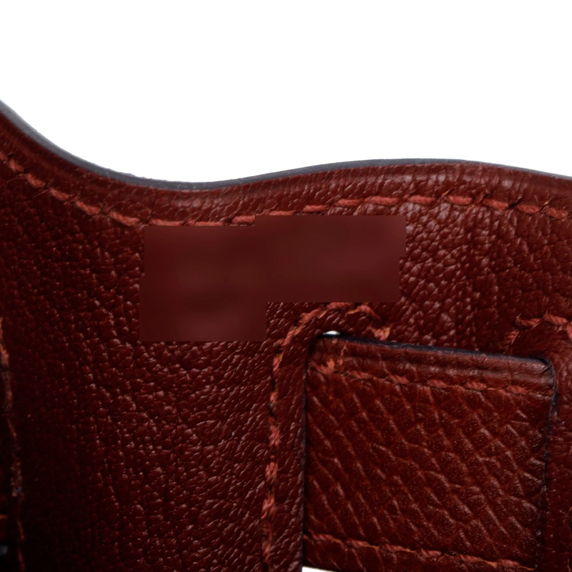 Hermes Rouge H Veau Epsom Kelly II Sellier 28 w/ Strap - Image 9