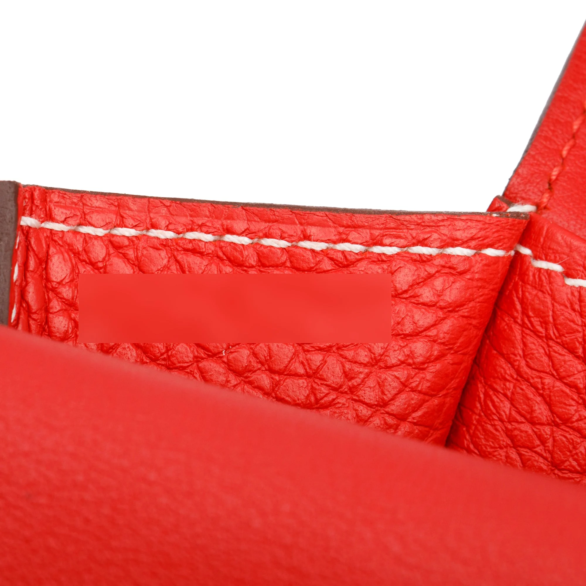 Hermes Rouge Taurillon Clemence Halzan 31 - Image 10
