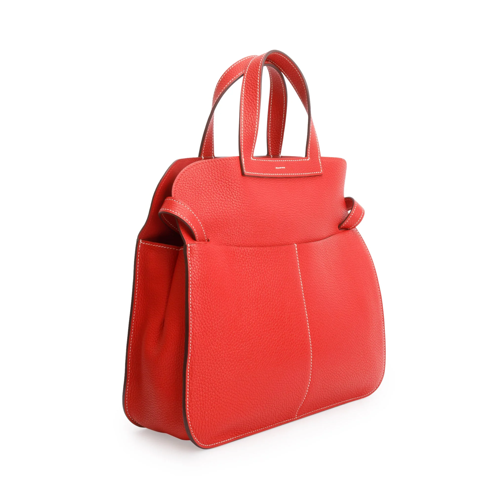 Hermes Rouge Taurillon Clemence Halzan 31 - Image 6