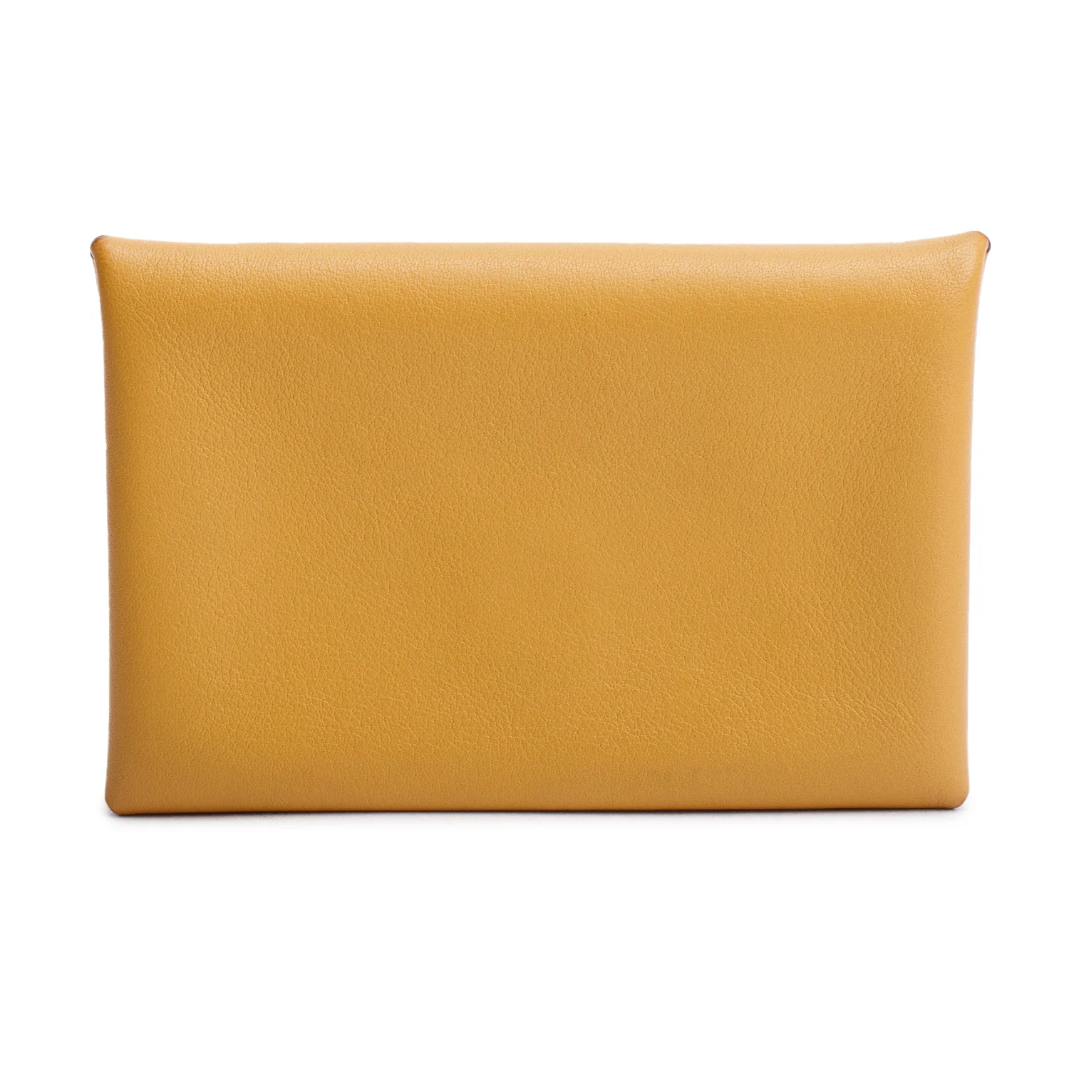 Hermes Sesame Swift Leather Calvi Duo Compact Verso Card Holder w/ Box