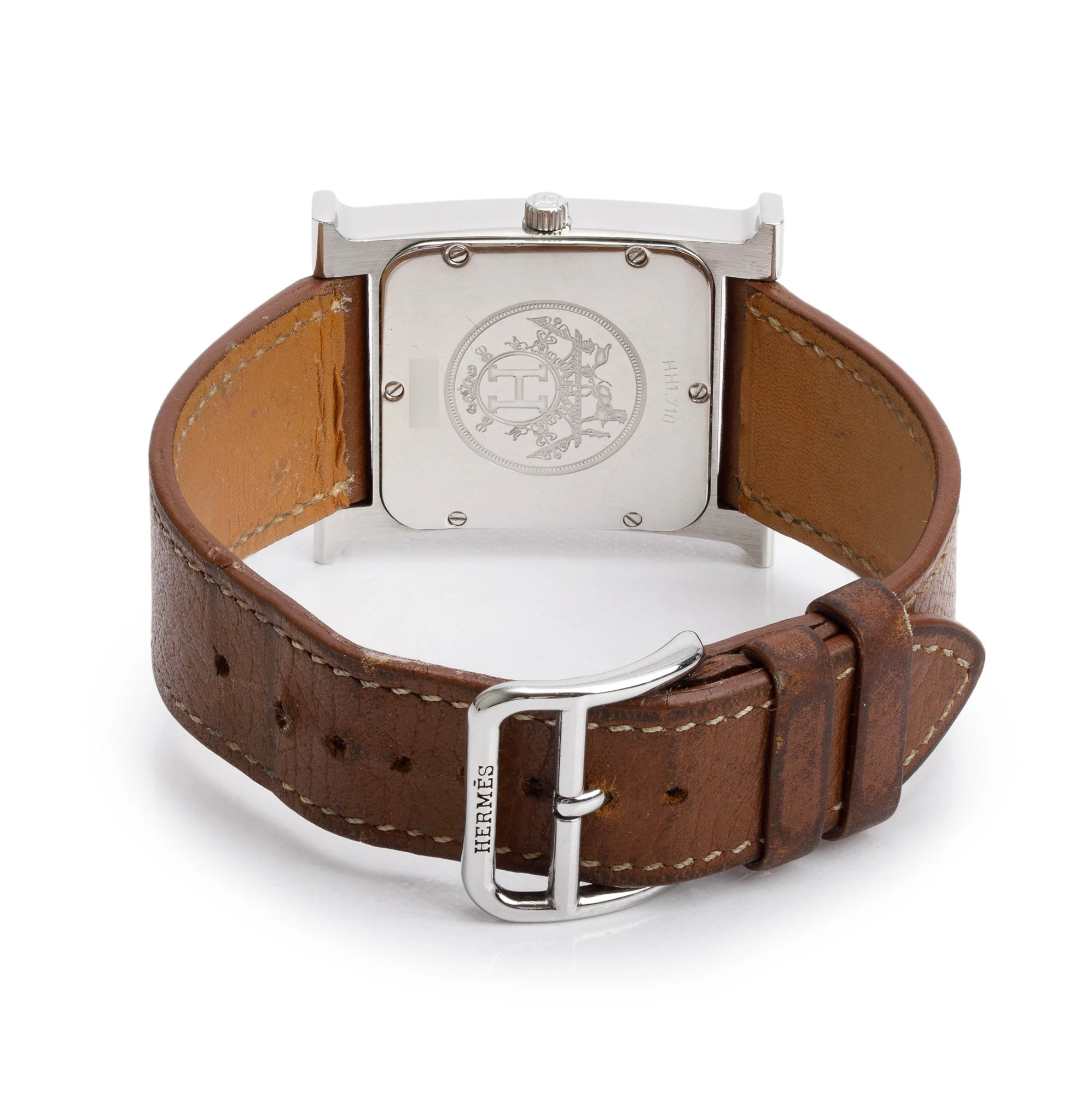 Hermes Stainless Steel Heure H 27.5 MM Watch - Image 3