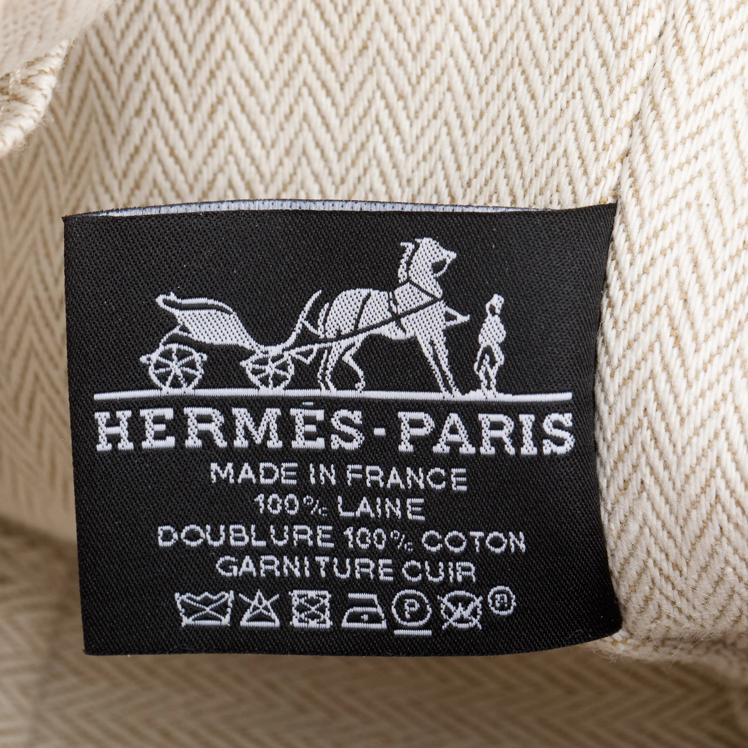 Hermes Tomette Wool Small Bride-A-Brac Case - Image 7