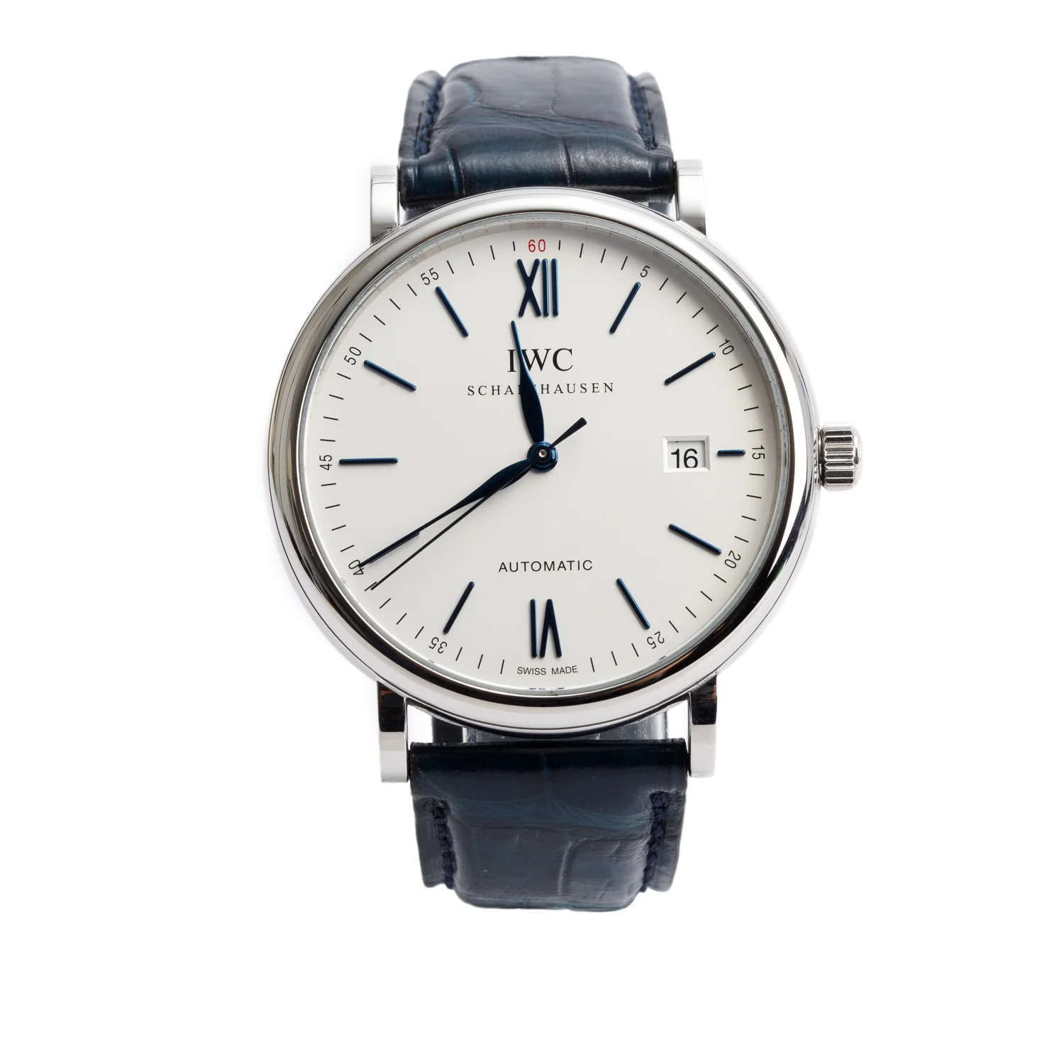 IWC Stainless Steel Portofino 40 MM Automatic Watch IW356501 w/ Box