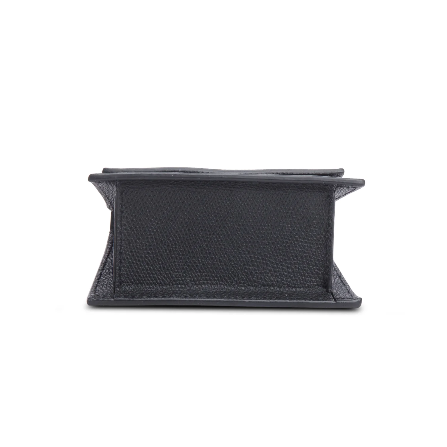 Jacquemus Black Calfskin Leather Mini Signature Le Chiquito Handle Bag w/ Strap - Image 7