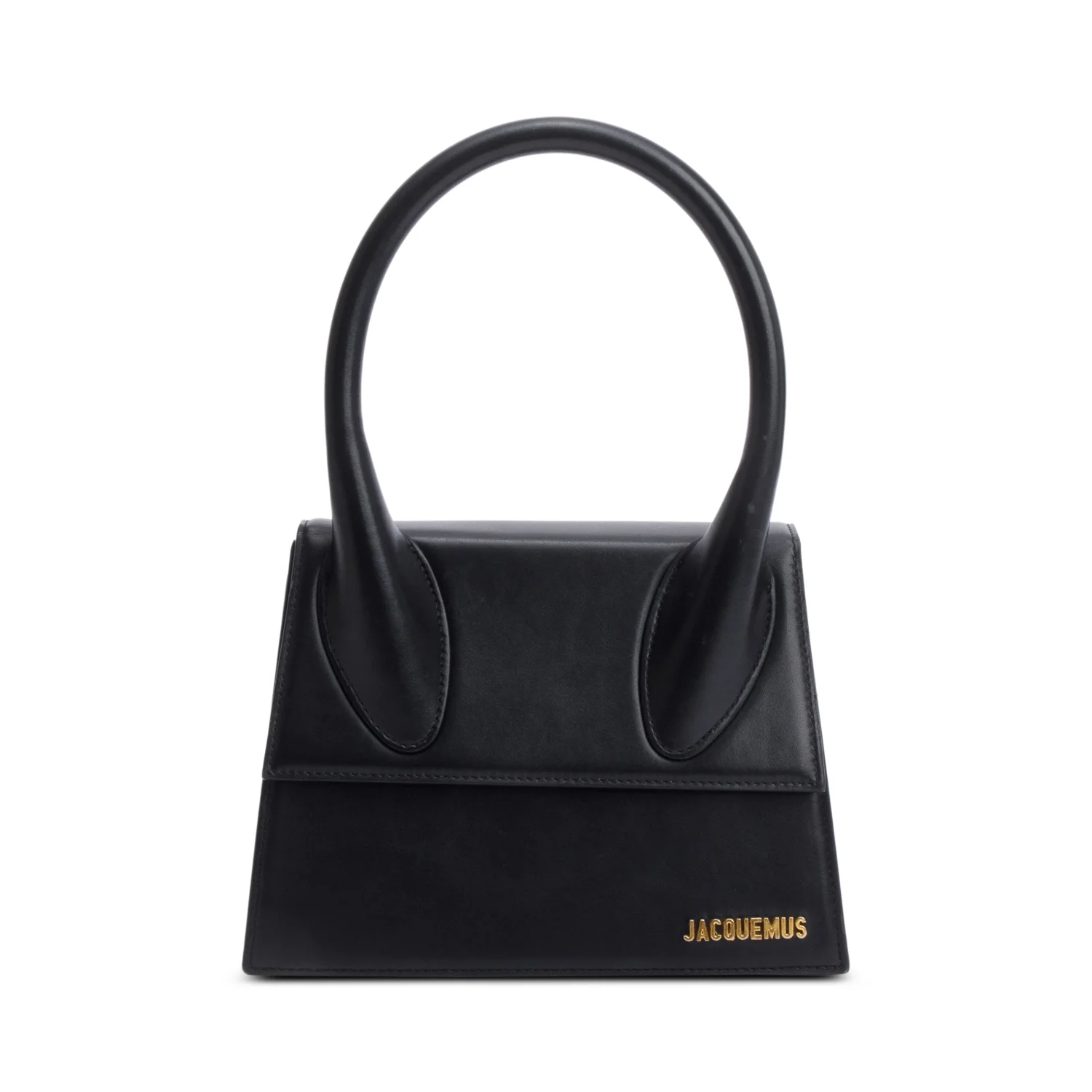 Jacquemus Black Leather Le Grand Chiquito Bag - Image 3