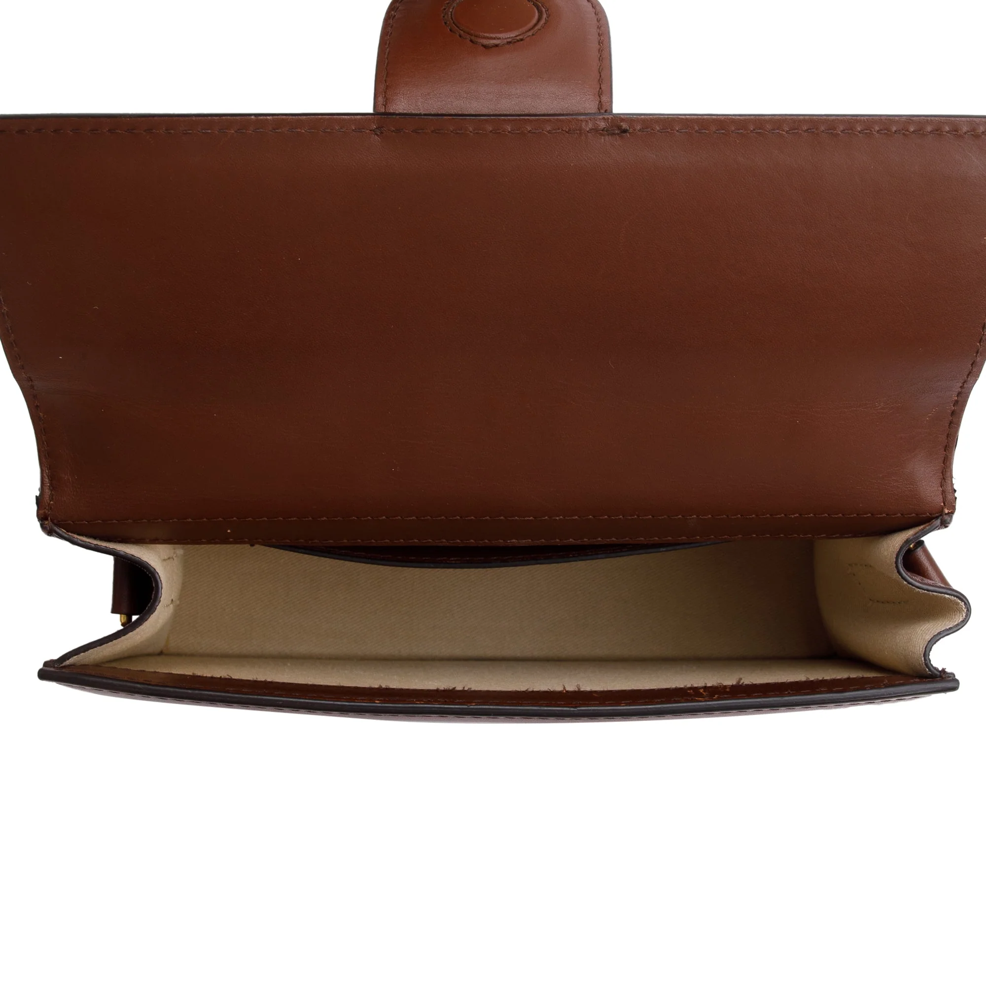 Jacquemus Brown Leather Le Grand Bambino Bag w/ Strap - Image 14