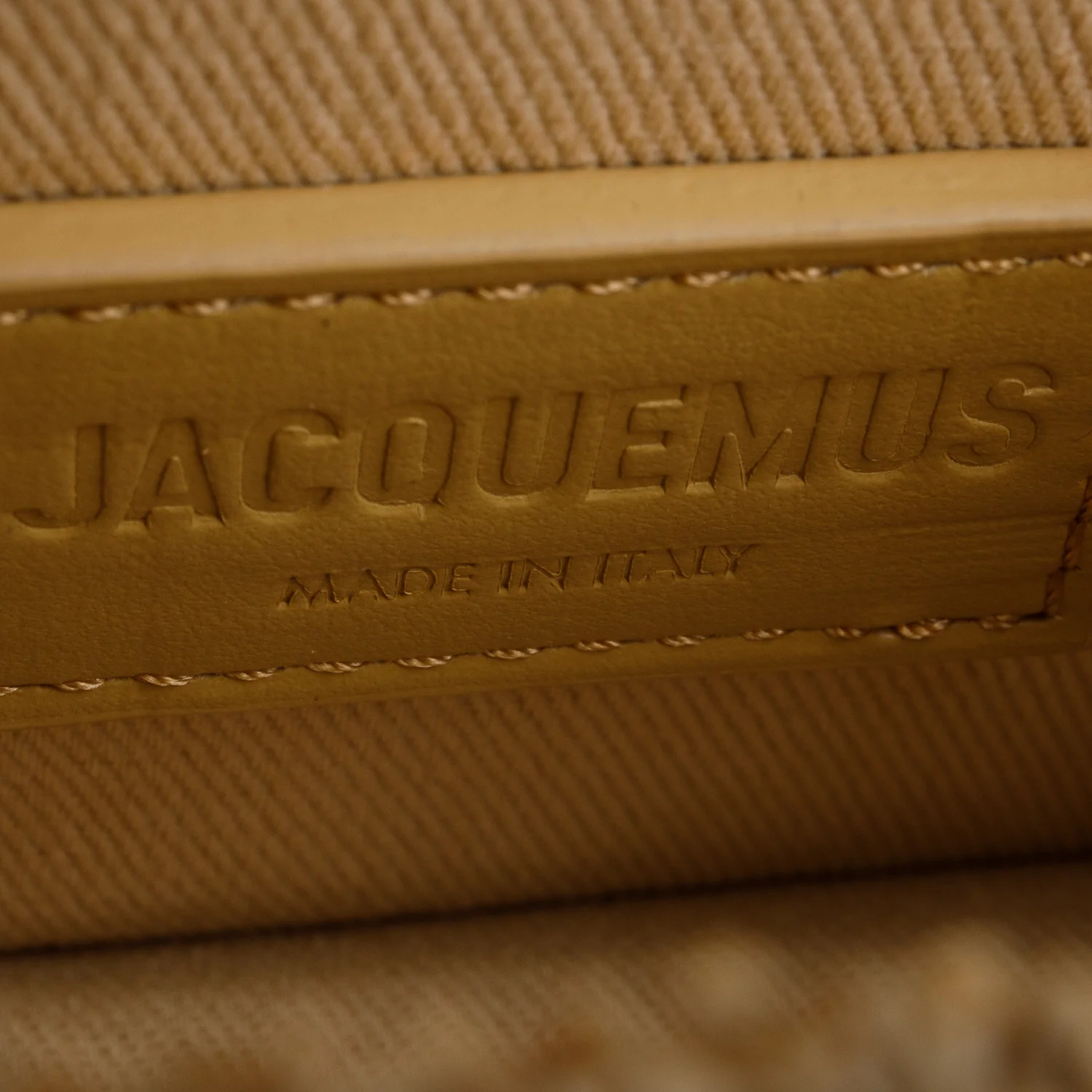 Jacquemus Brown Raffia Mini Signature Le Chiquito Handle Bag w/ Strap - Image 9