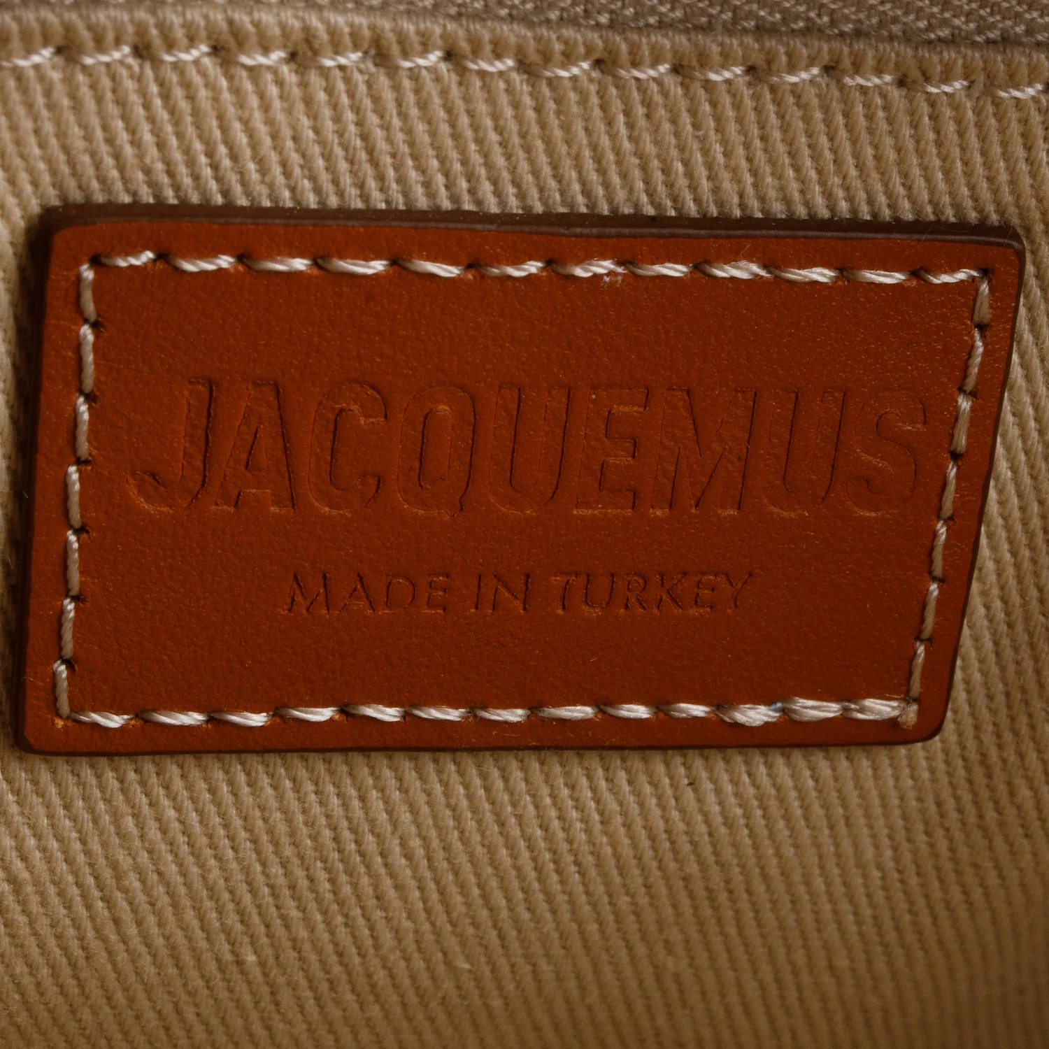 Jacquemus Brown Smooth Leather The Horizontal Cuerda Utility Bag - Image 9