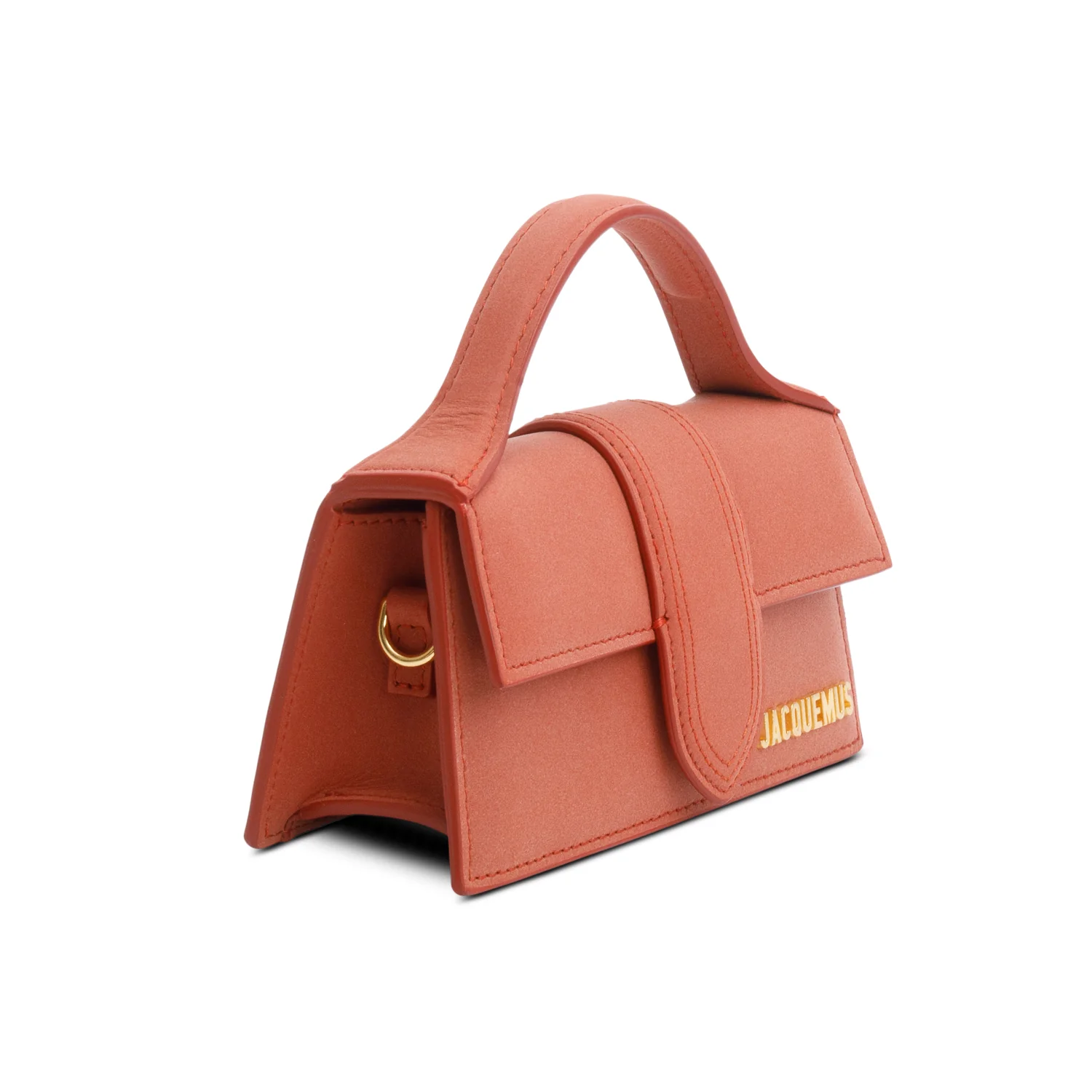 Jacquemus Dark Red Les Classique The Bambino Bag w/ Strap - Image 3
