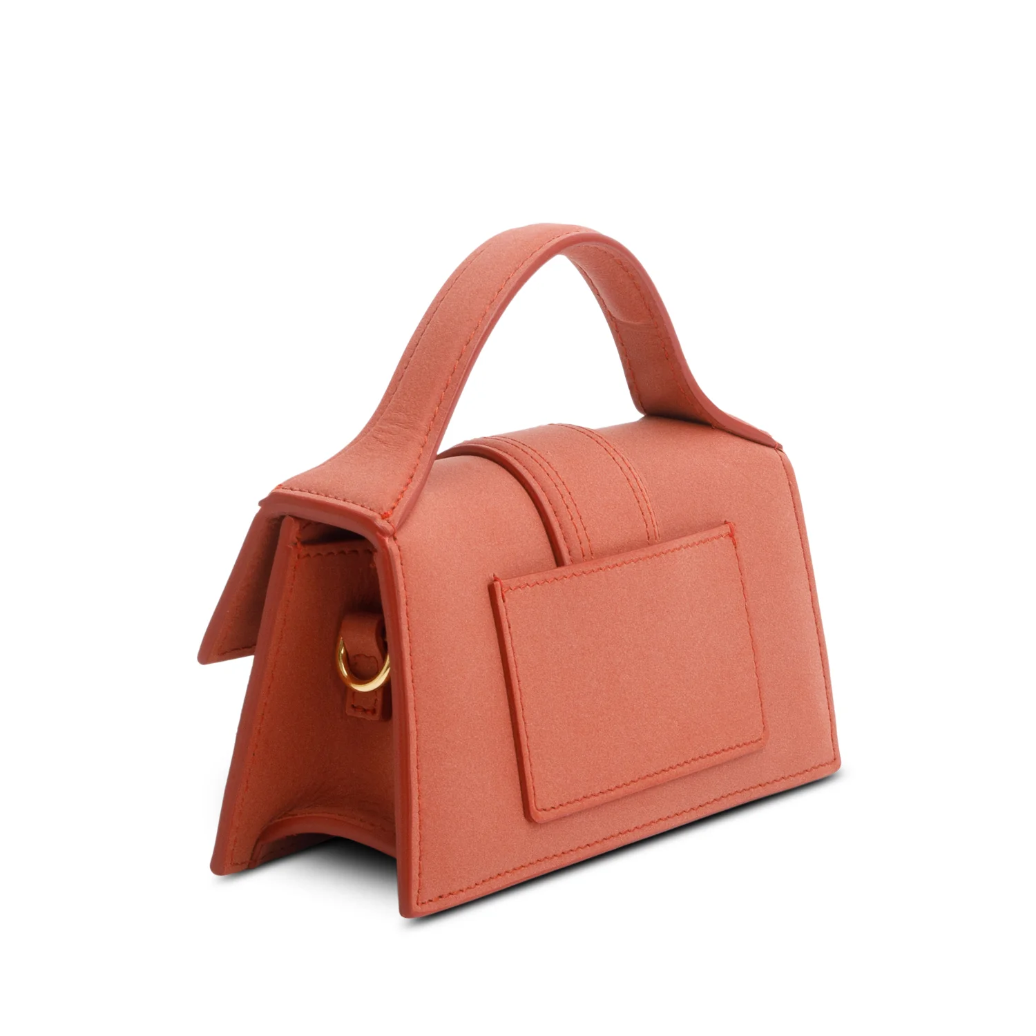 Jacquemus Dark Red Les Classique The Bambino Bag w/ Strap - Image 5