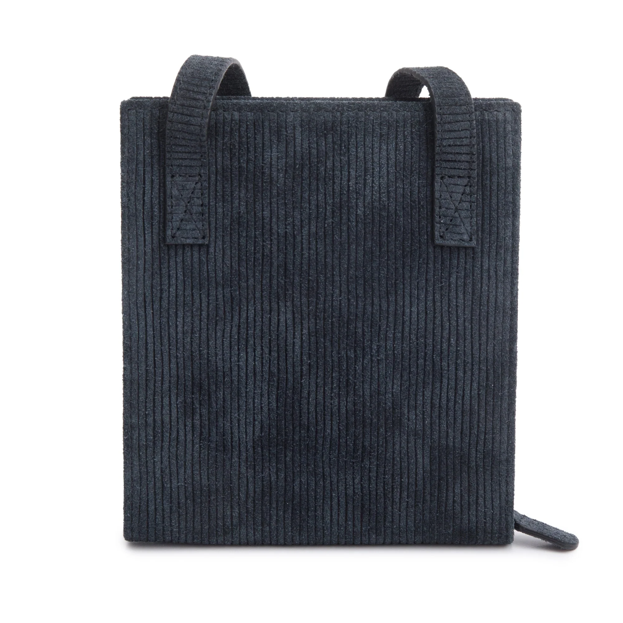 Jacquemus Navy Suede Le Gadjo Mini Bag - Image 5