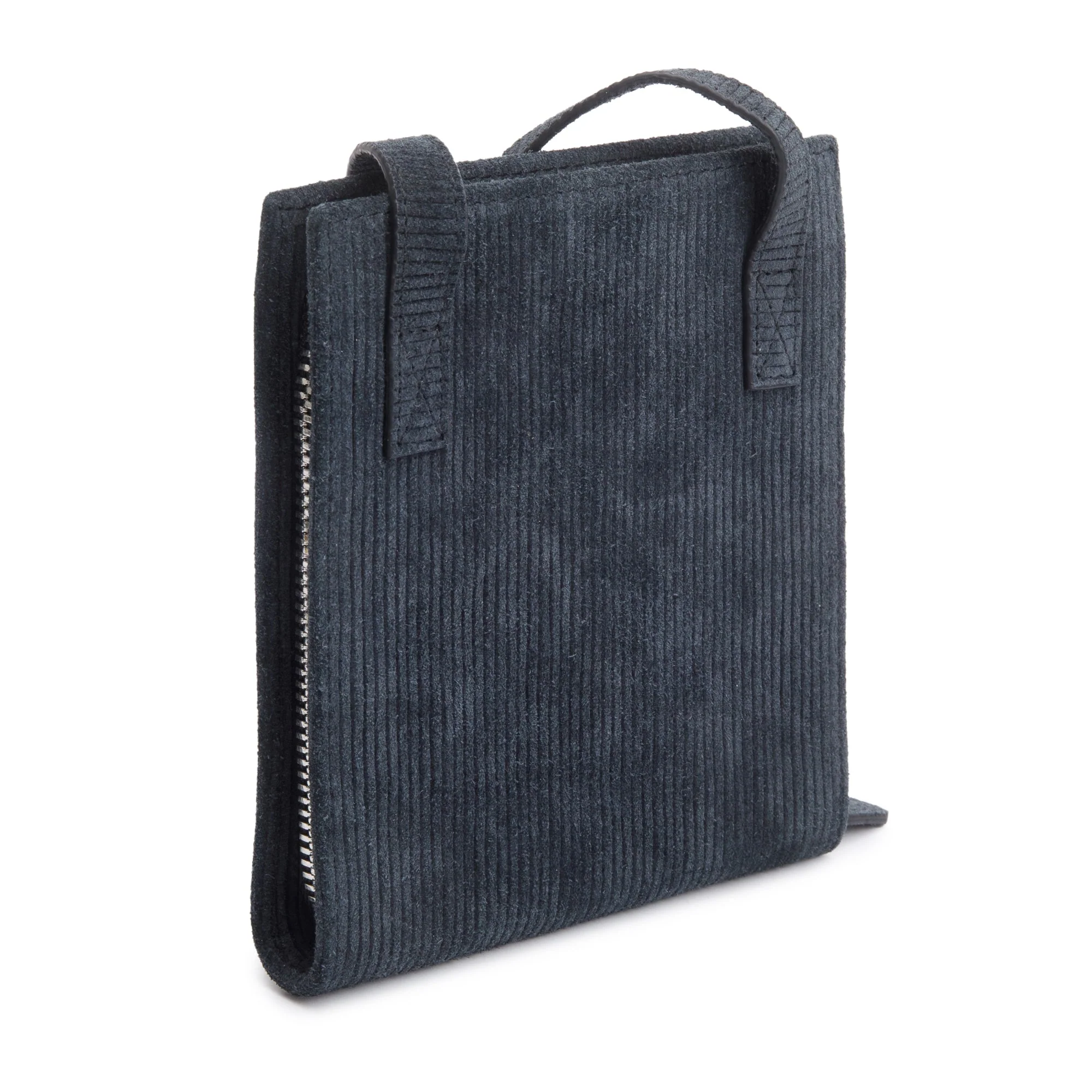 Jacquemus Navy Suede Le Gadjo Mini Bag - Image 6