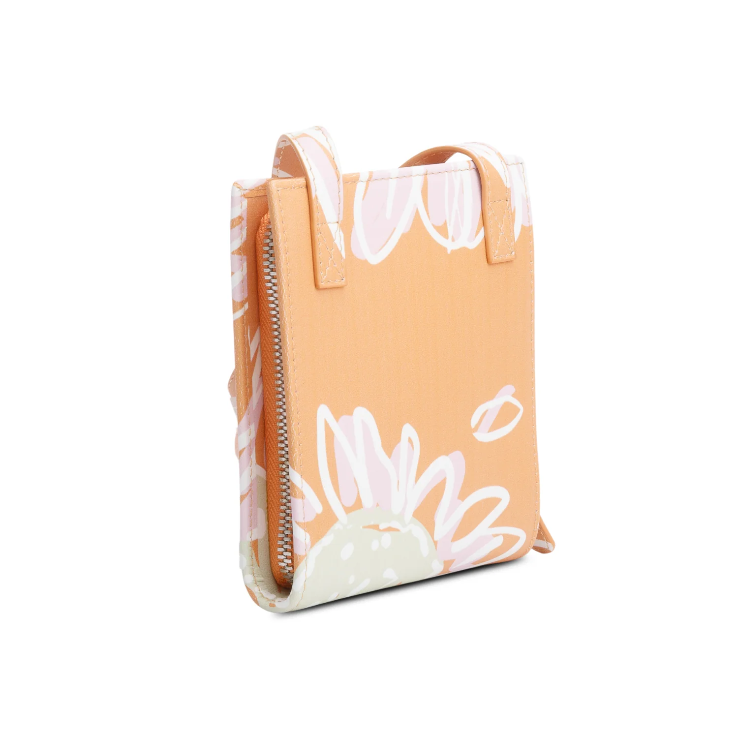 Jacquemus Orange Floral Print Le Gadjo Mini Bag - Image 6