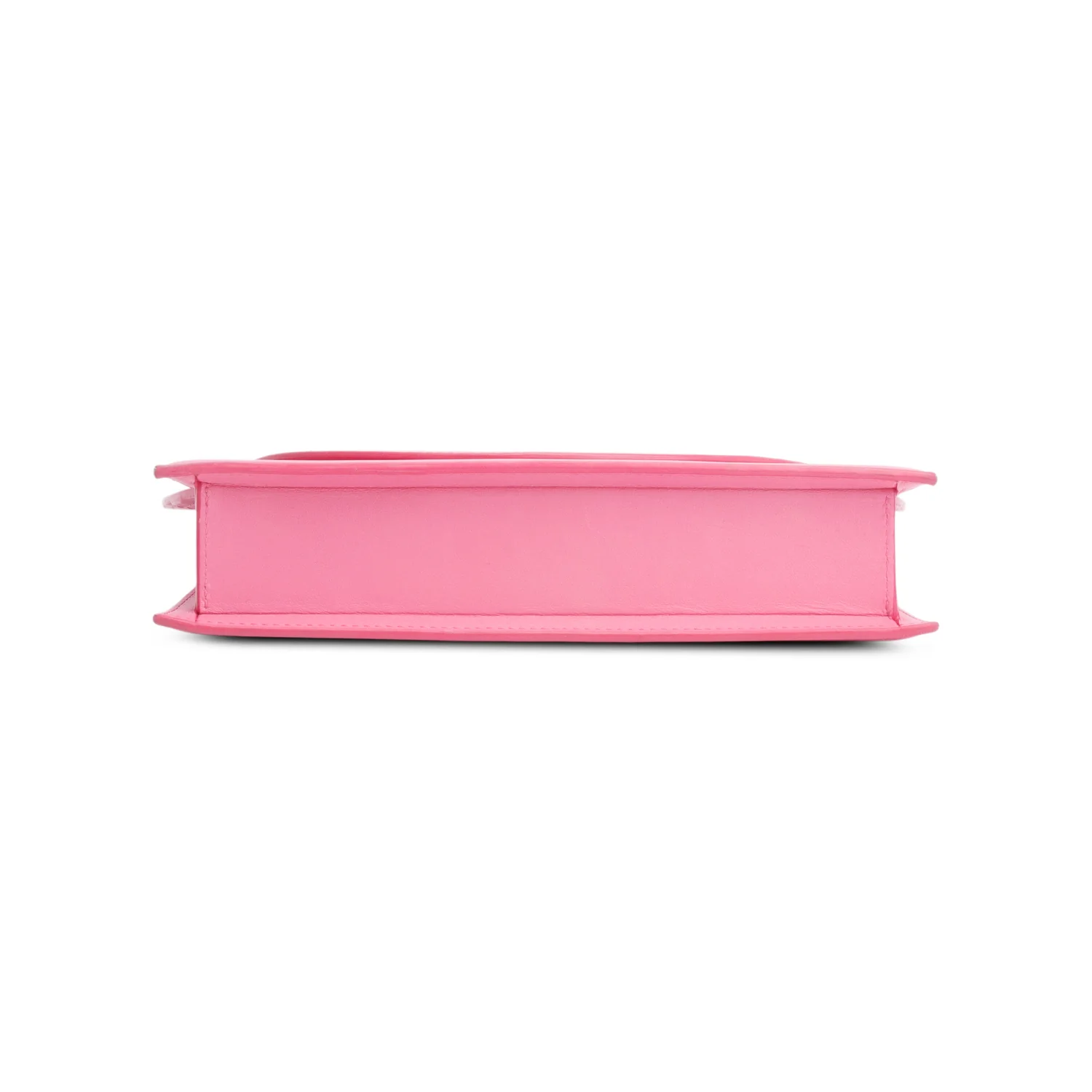 Jacquemus Pink Leather Le Sac Rond Bag w/ Strap - Image 7