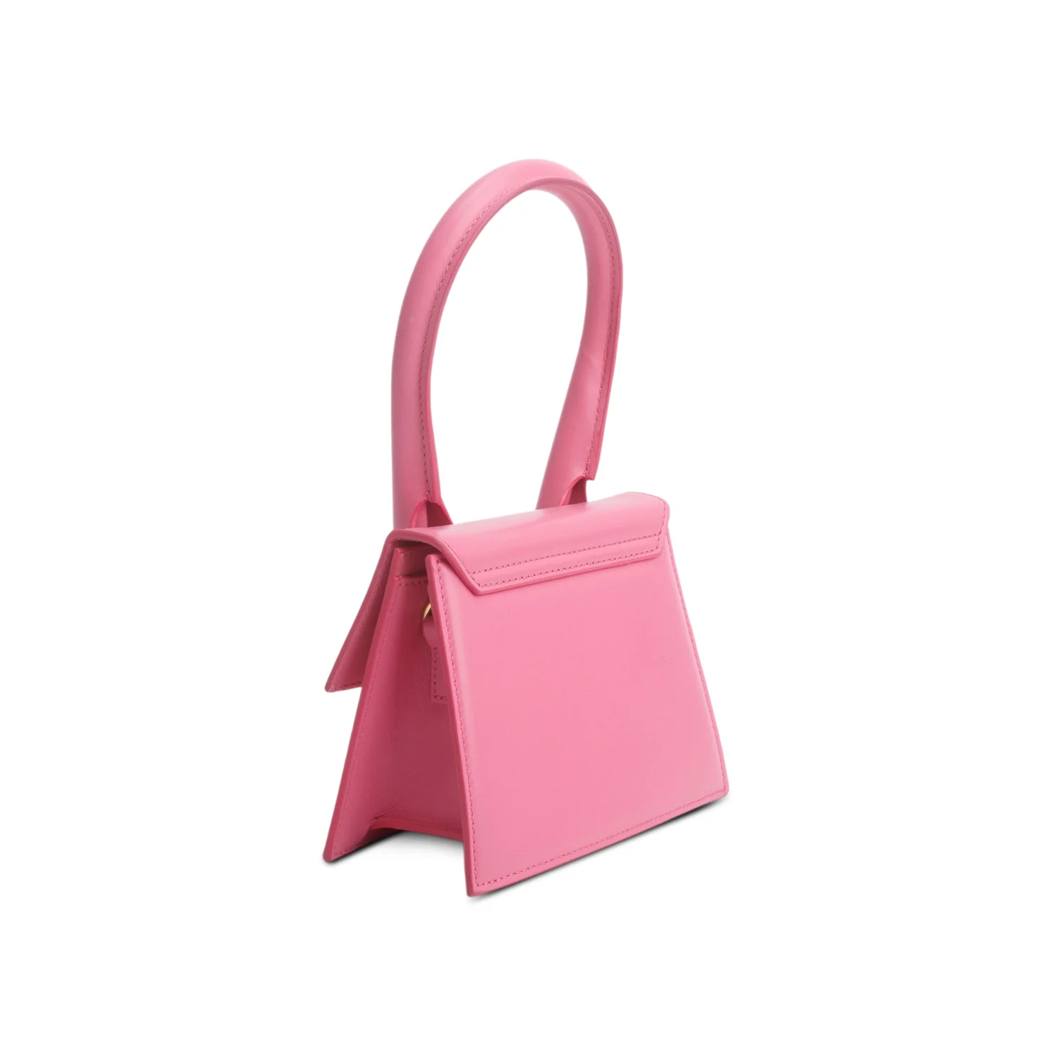 Jacquemus Pink Smooth Calfskin Le Chiquito Moyen w/ Strap - Image 5