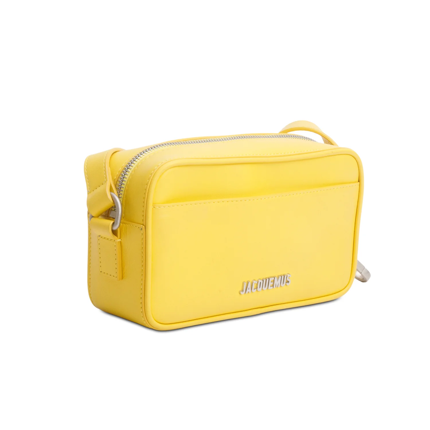 Jacquemus Yellow Calfskin Leather The Baneto Camera Bag - Image 4