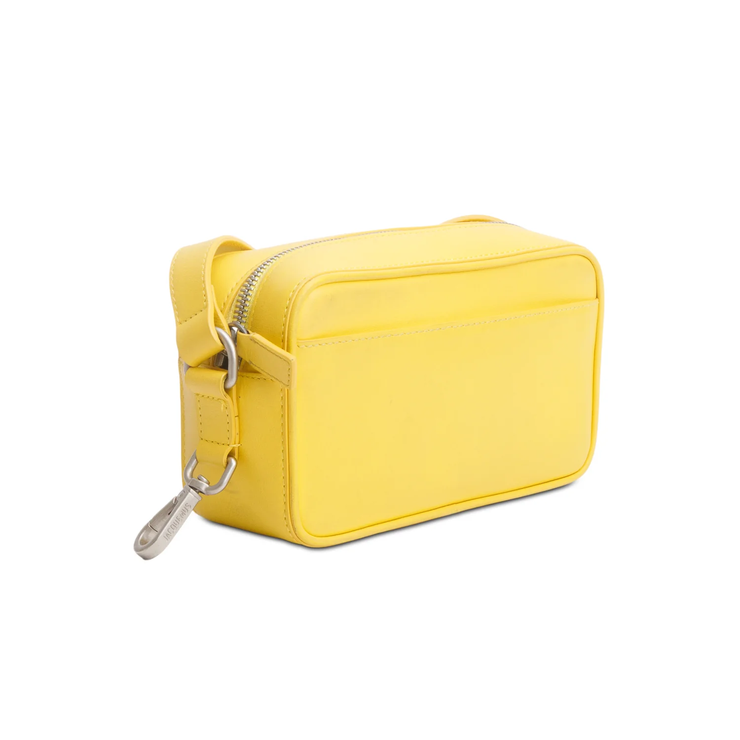 Jacquemus Yellow Calfskin Leather The Baneto Camera Bag - Image 6