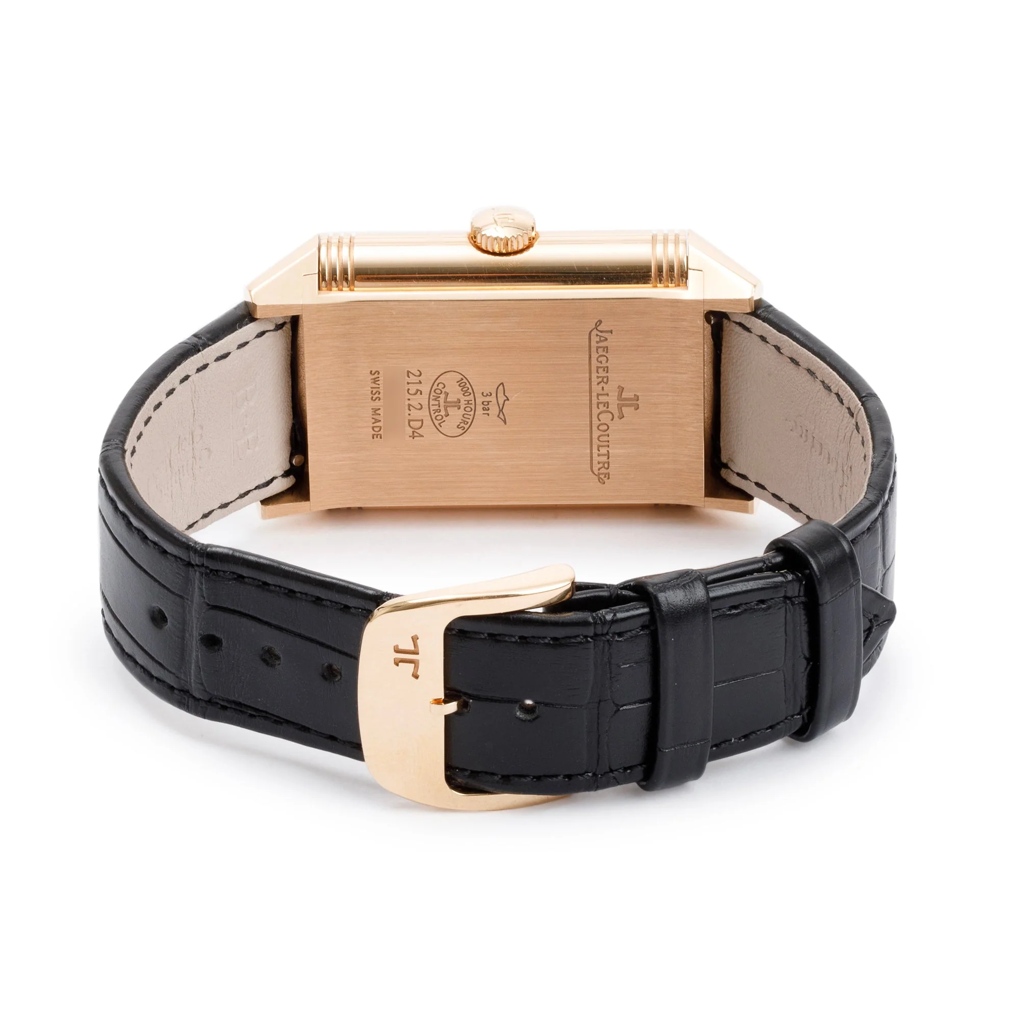 Jaeger LeCoultre 2022 18k Rose Gold Reverso Classic Duoface Small Seconds Watch w/ Box & Papers - Image 4