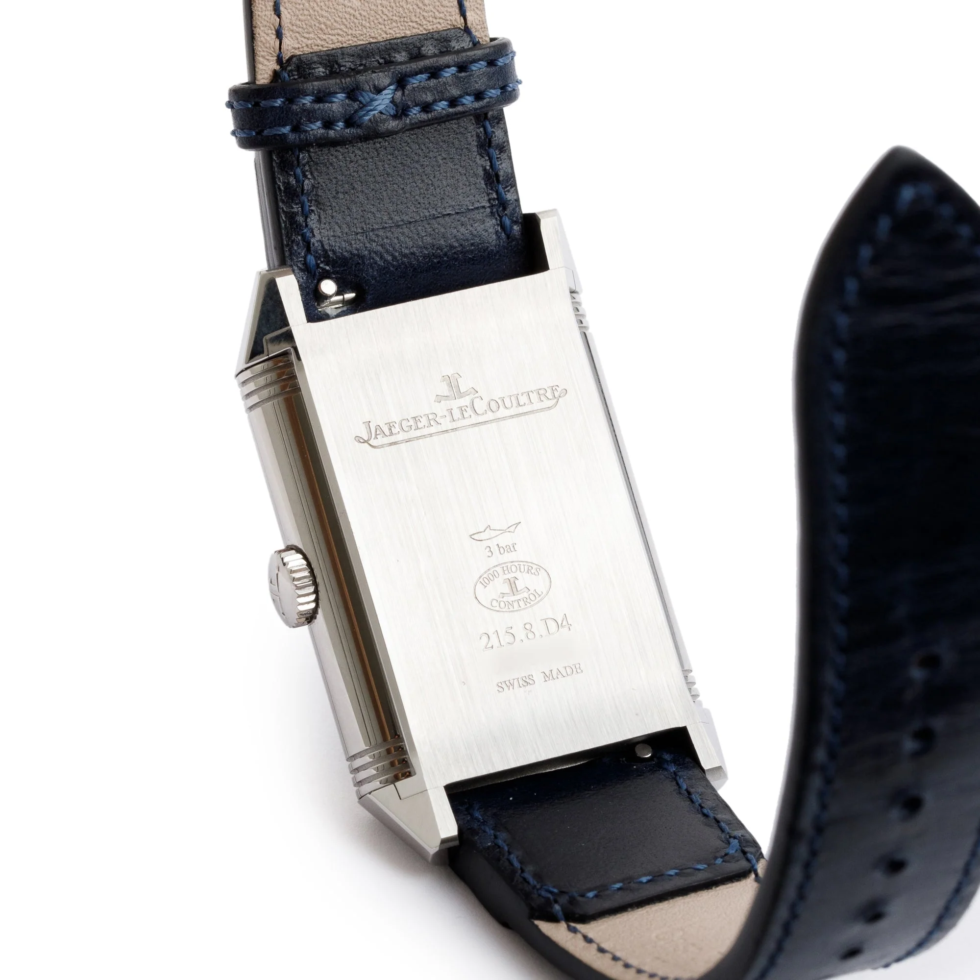 Jaeger LeCoultre Stainless Steel Reverso Tribute Large Duoface Manual Watch w/ Box & Papers - Image 8
