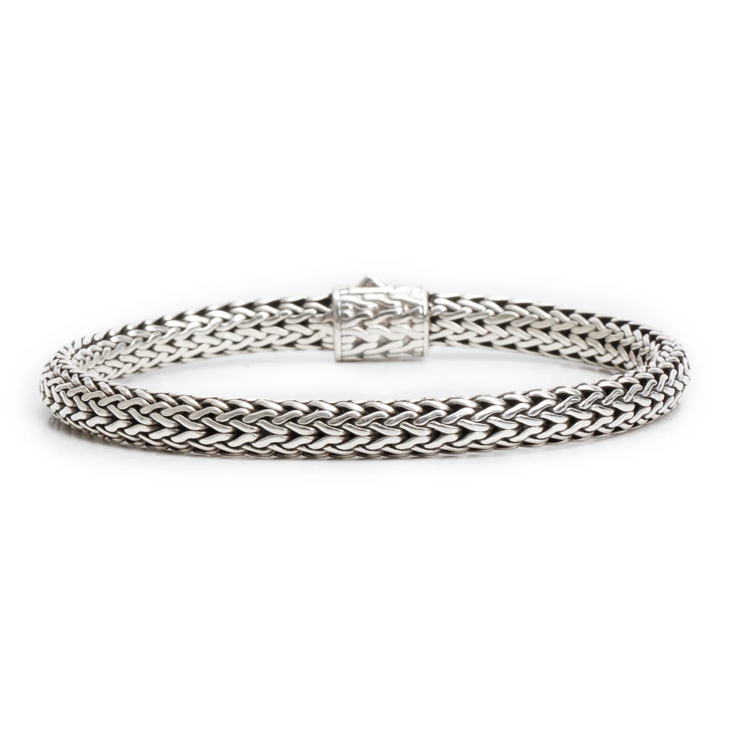 John Hardy Sterling Silver 6.5 MM Icon Chain Bracelet - Image 2
