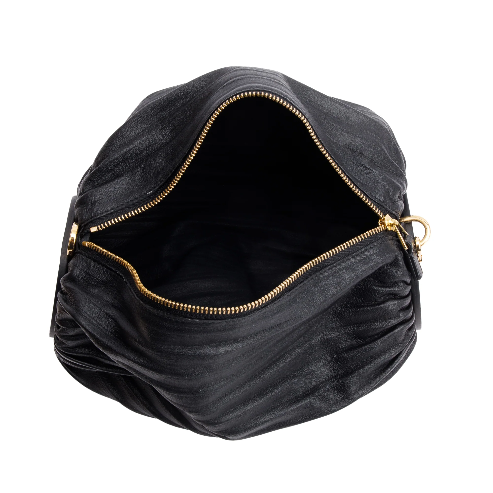Loewe Black Nappa Leather Bracelet Pouch - Image 7