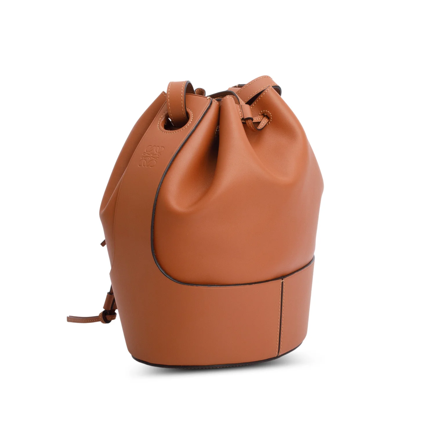 Loewe Brown Calfskin Medium Balloon Bucket Bag - Image 4