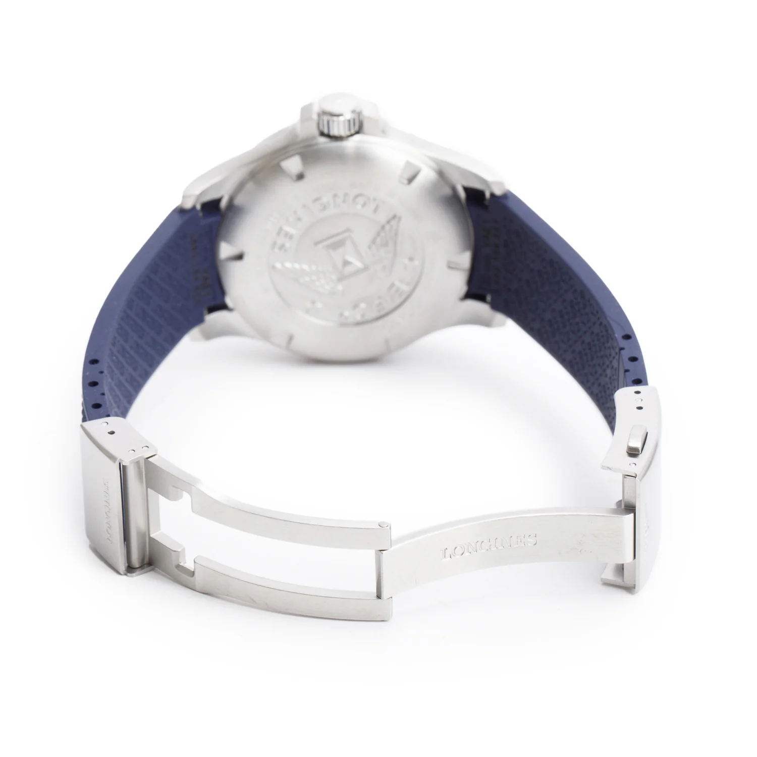 Longines Stainless Steel Conquest V.H.P. 41 MM Quartz Watch Blue Dial w/ Box & Papers - Image 5