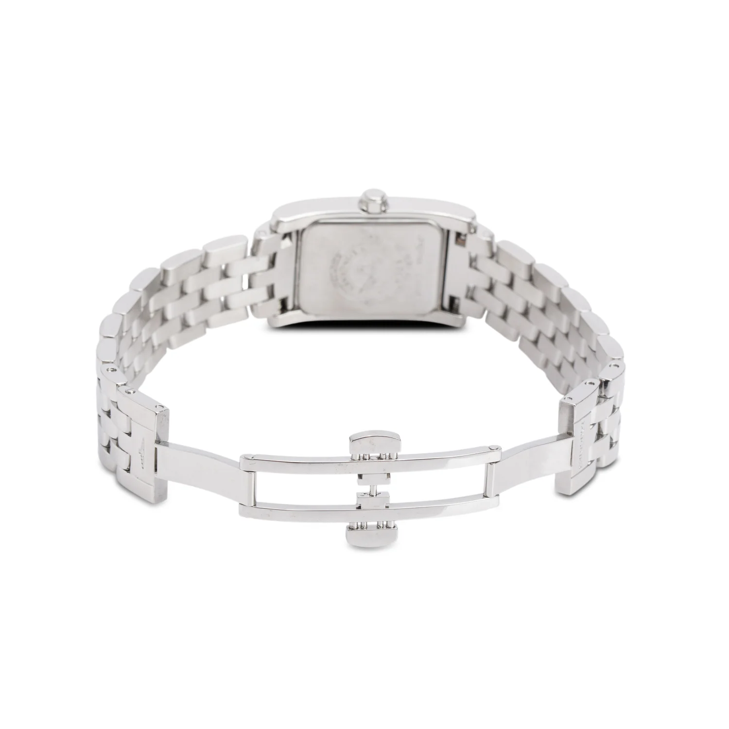 Longines Stainless Steel Diamond Bezel DolceVita Quartz Watch White Dial w/ Box - Image 4