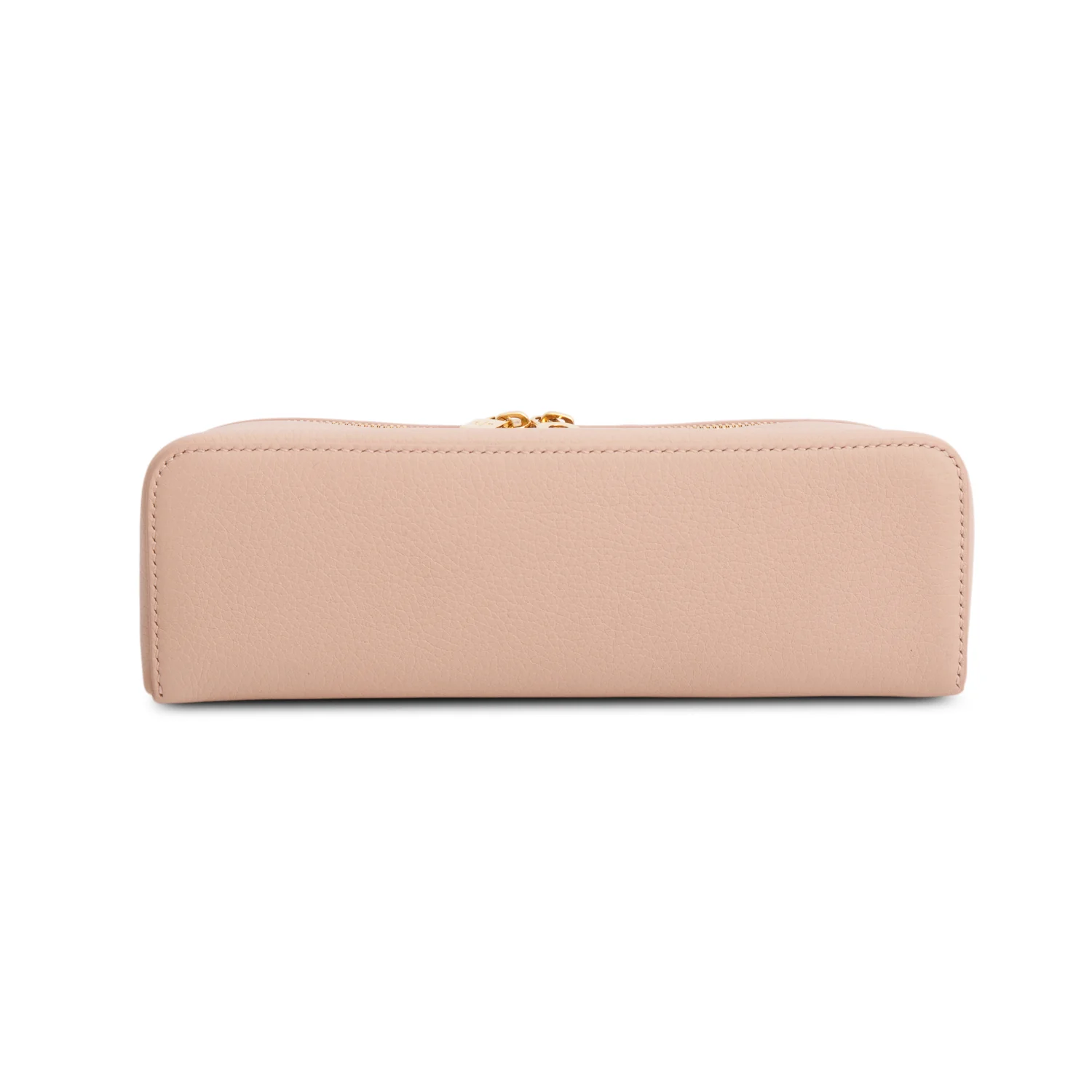 Loro Piana Pink Grained Calfskin Leather Extra Pocket L19 Pouch w/ Strap & Box - Image 7
