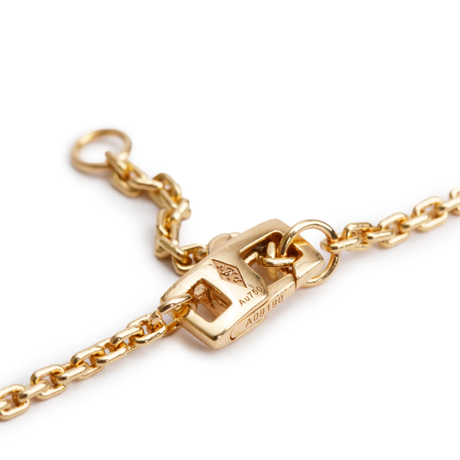 Louis Vuitton 18k Rose, Yellow & White Gold Diamond Idylle Blossom XL 3 Golds Necklace w/ Box - Image 5